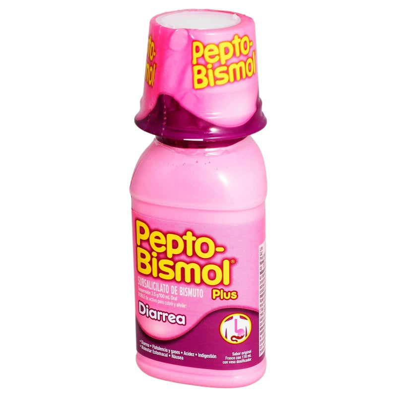 Pepto Bismol Plus Diarrea 118 Ml Suspensión 7500435154178 perfil 3