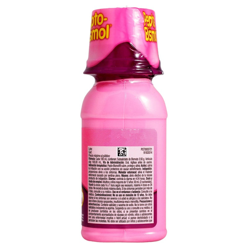 Pepto Bismol Plus Diarrea 118 Ml Suspensión 7500435154178 perfil 4