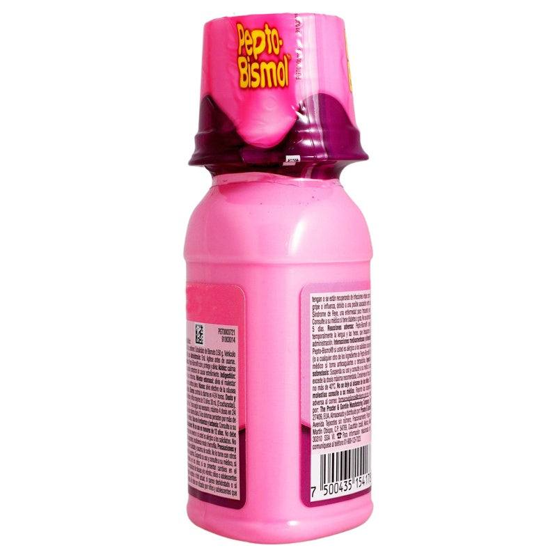 Pepto Bismol Plus Diarrea 118 Ml Suspensión 7500435154178 perfil 5