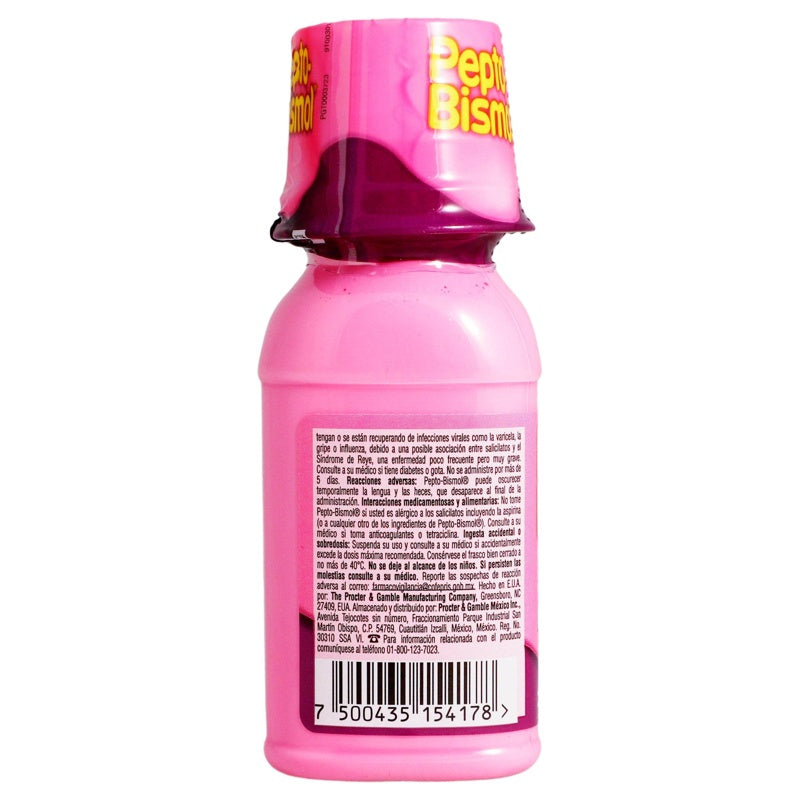 Pepto Bismol Plus Diarrea 118 Ml Suspensión 7500435154178 perfil 6