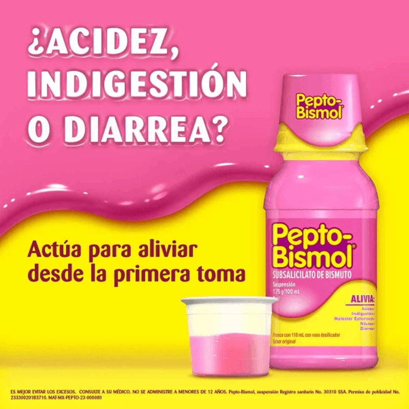 Peptobismol Original 118 Ml Suspensión