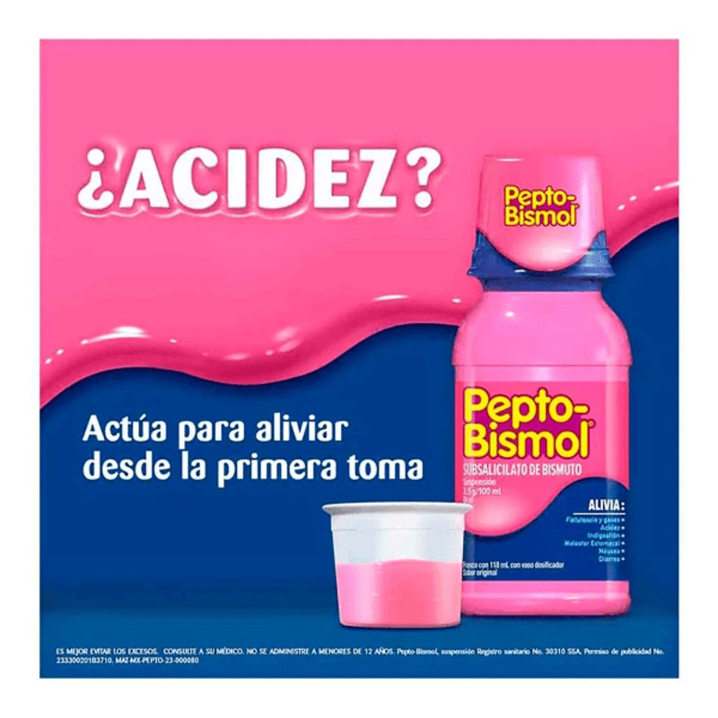 Peptobismol Plus 118 Ml Suspensión
