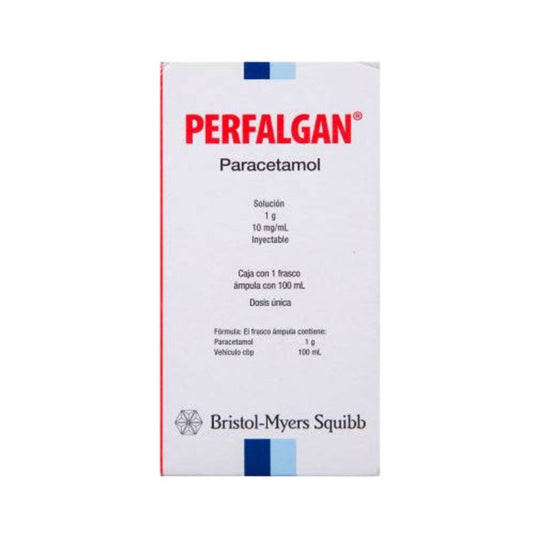 Perfalgan 10 Mg / Ml 1000 Mg 100 Ml Solución Inyectable Iv
