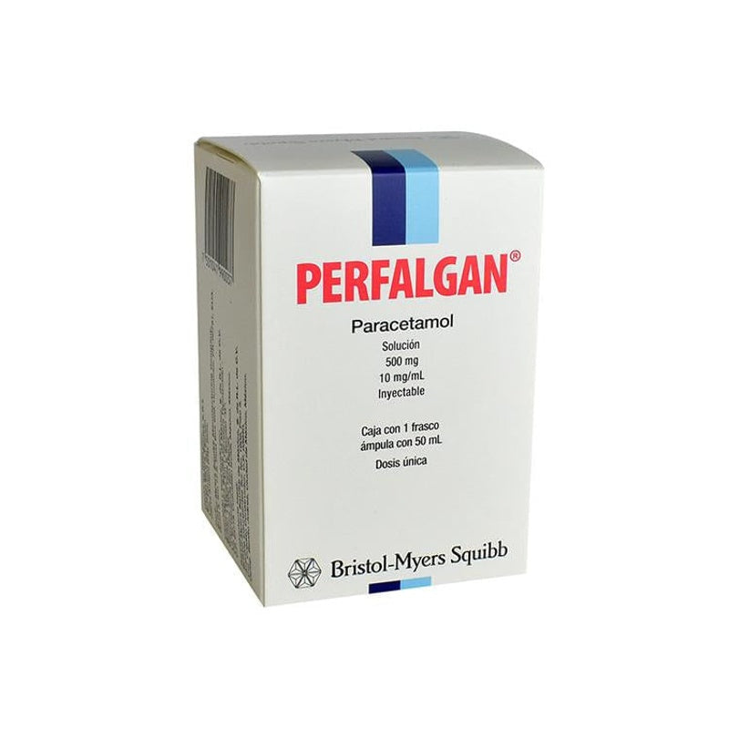 Perfalgan 10 Mg / Ml 500 Mg 50 Ml Solución Inyectable Iv