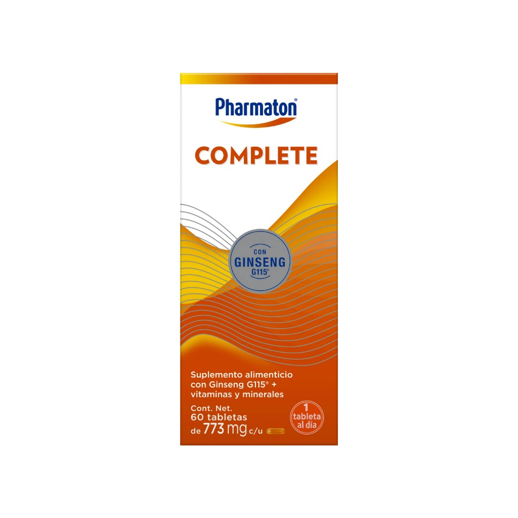 Pharmaton Complete 773Mg 60 Tab Sup Alim 3664798062236