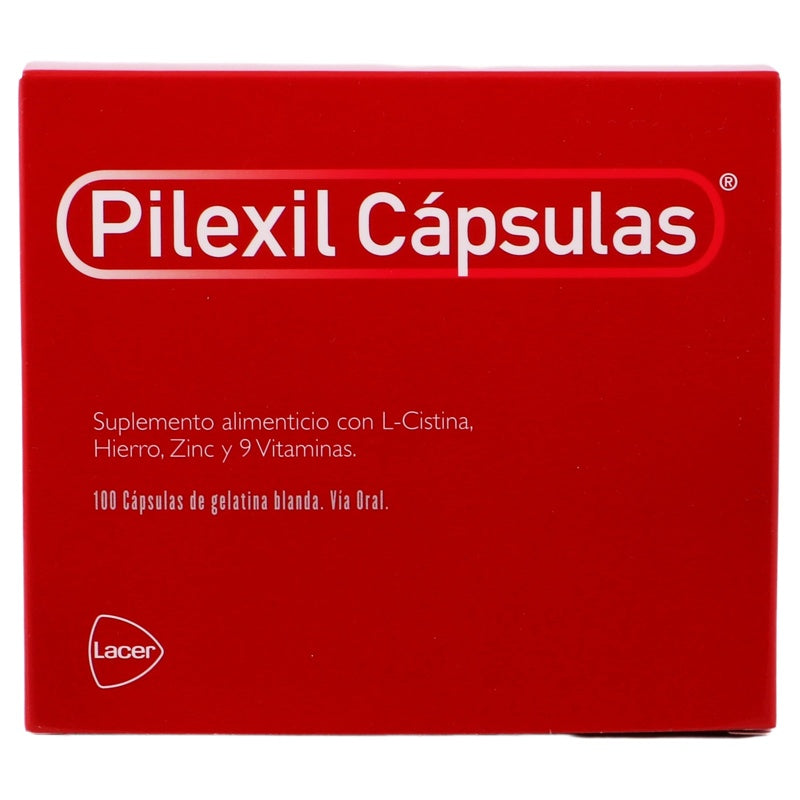 Pilexil 100 Capsulas Suplemento Alimenticio