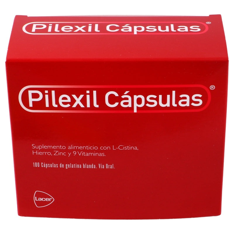Pilexil 100 Capsulas Suplemento Alimenticio