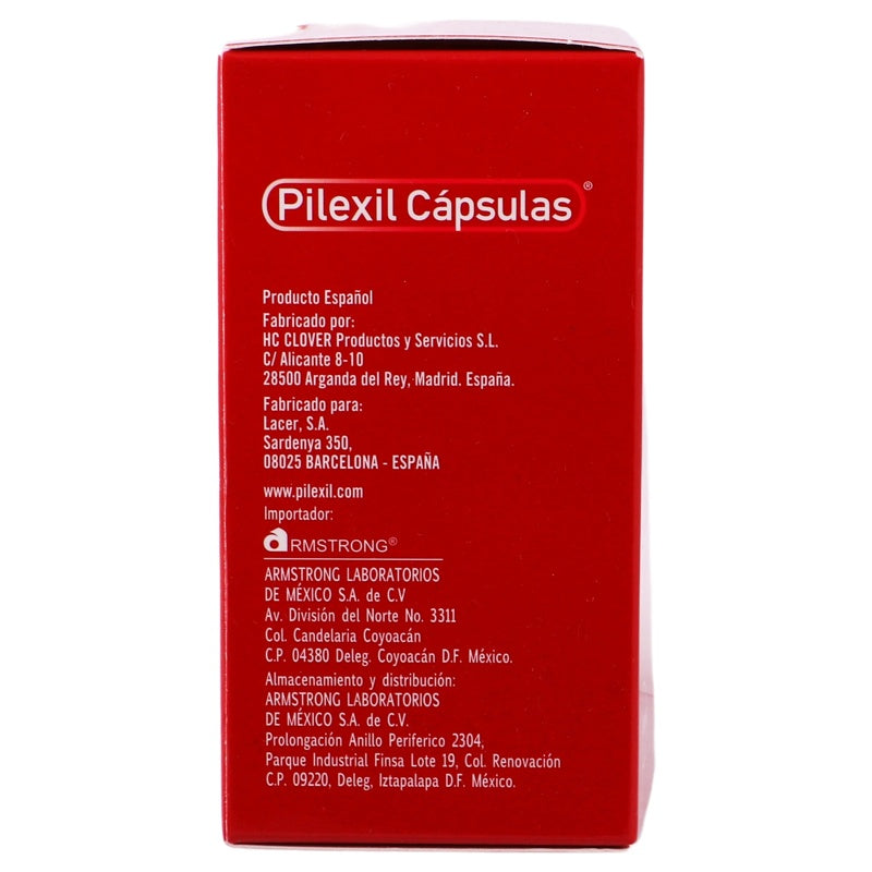 Pilexil 100 Capsulas Suplemento Alimenticio