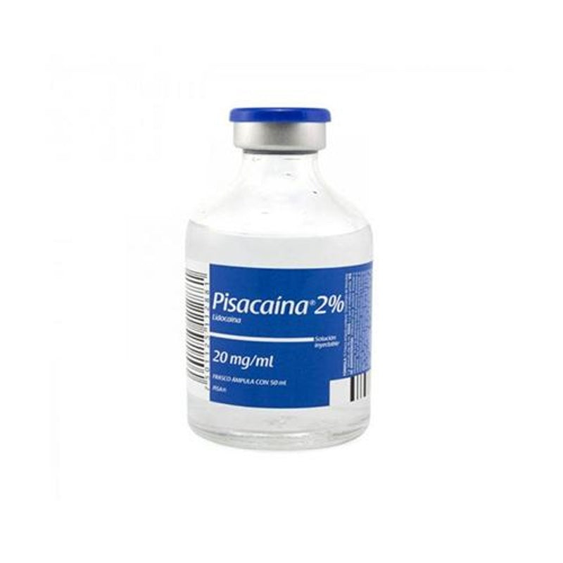 Pisacaina 2% 50 Ml Solución Inyectable