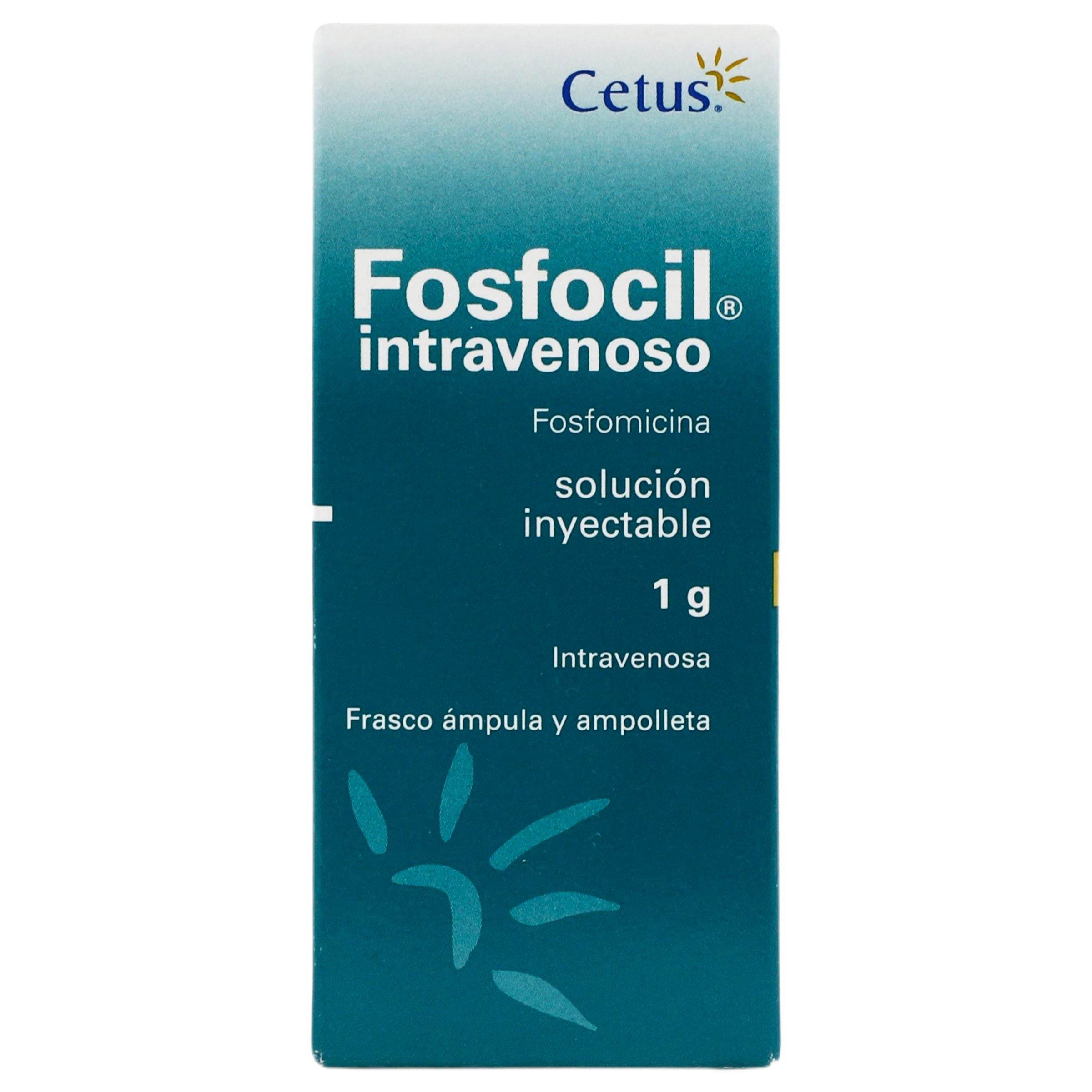 Fosfocil Iv 1G Con 1 Ampulas (Fosfomicina) 7501314701735