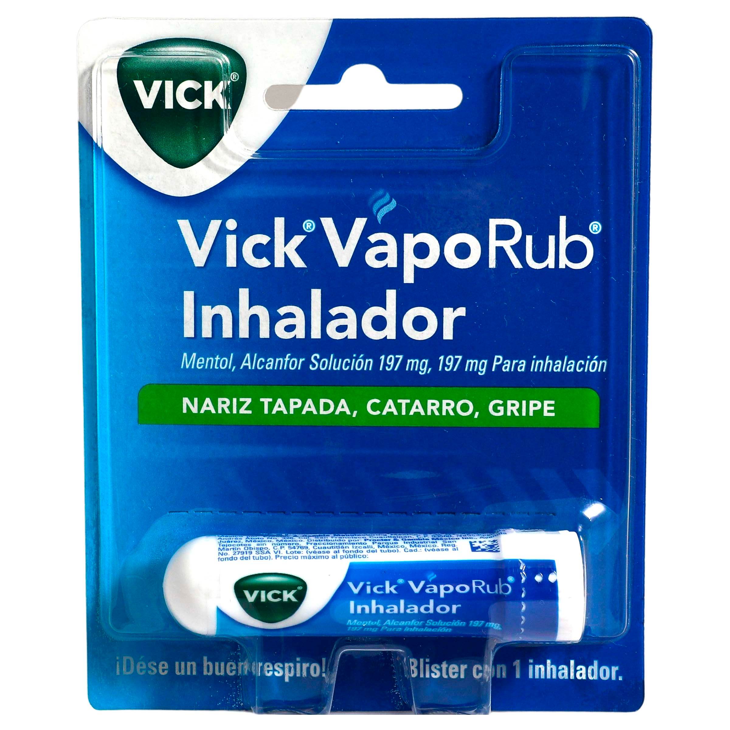 Vick Vaporub Innhalador 197Mg (Alcanfor/Mentol) 7501007459332