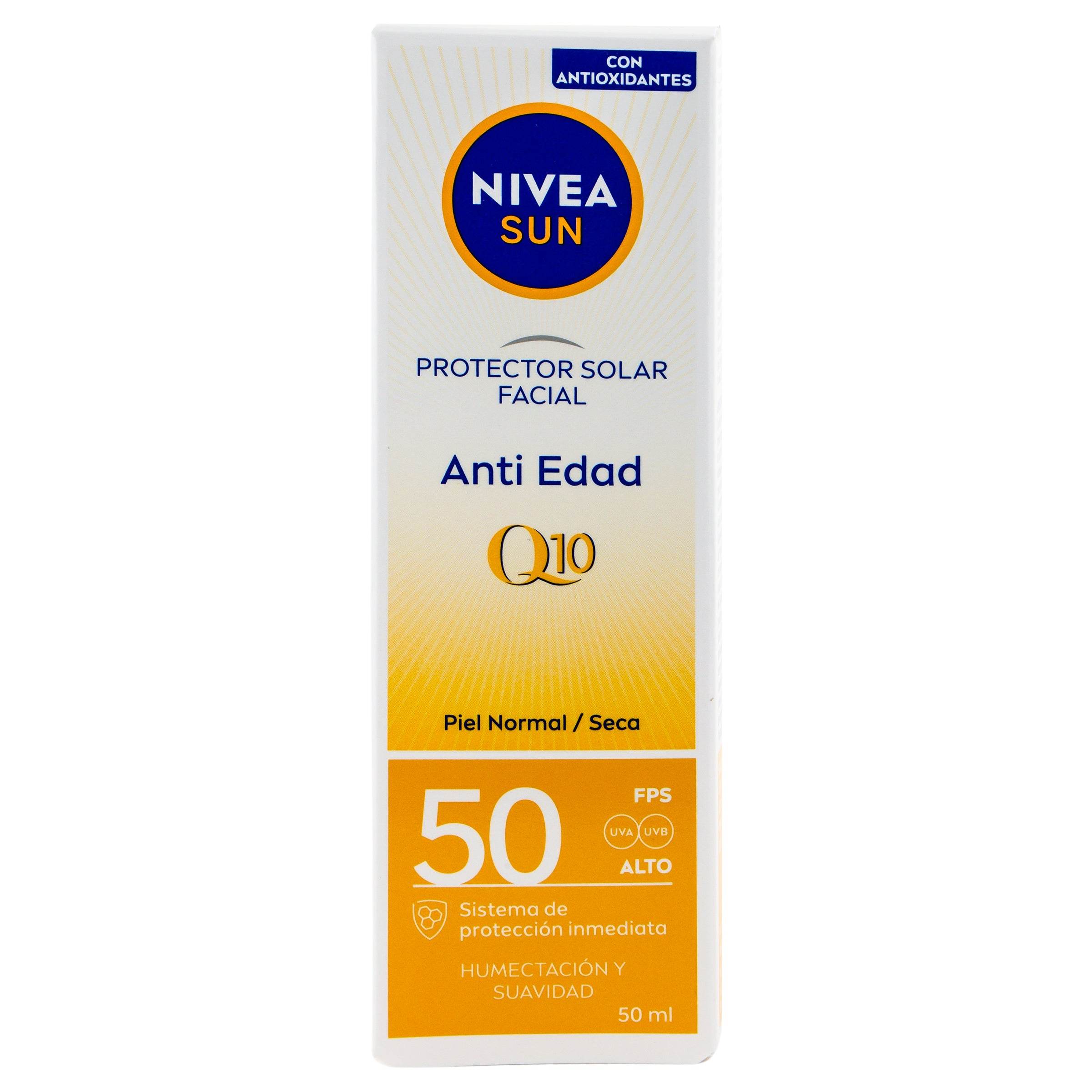 Protector Nivea Sun Facial Anti Edad Fps50 50Ml 4005900935847