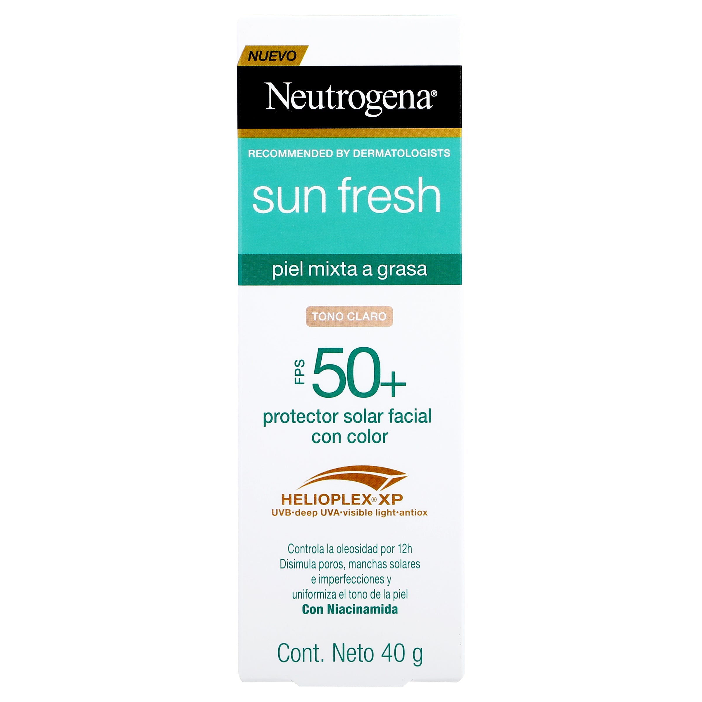 Bloqueador Solar Neutrogena Sunfresh Fps 50+ 40 Gr 7891010253202
