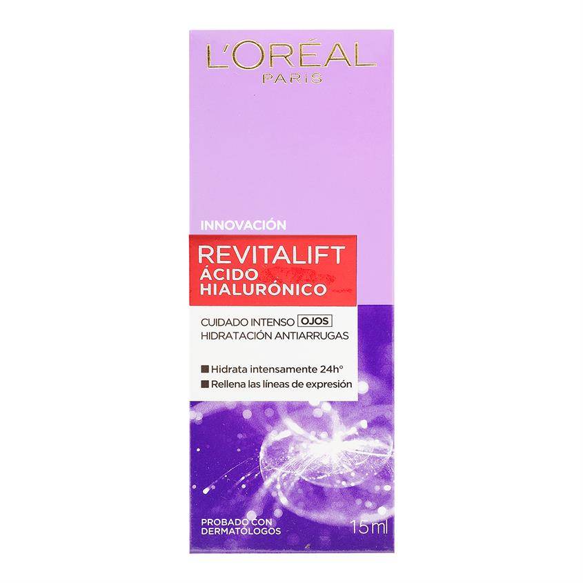 Loreal Revitalif Acido Hialuronico Ojos 15 Ml 7509552840346