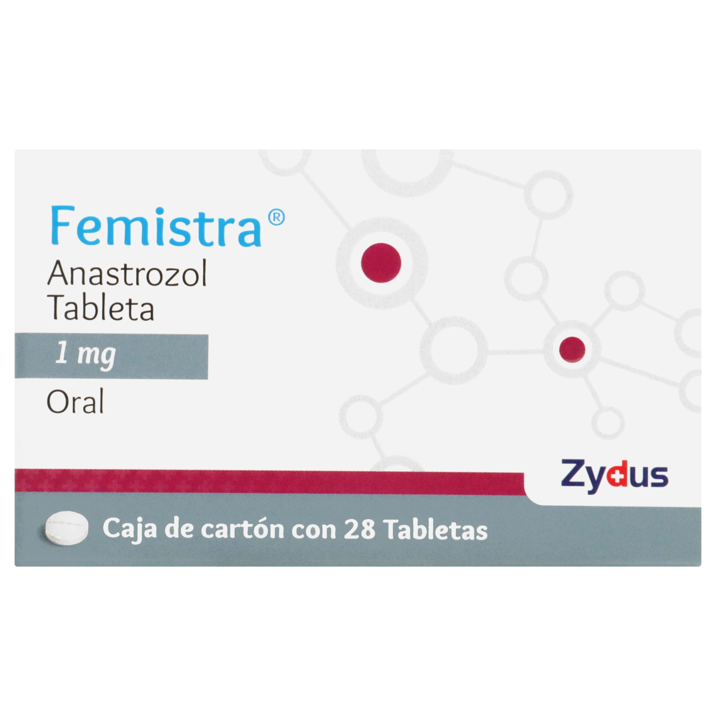 Femistra 1 Mg Con 28 Tabletas 8901120003051