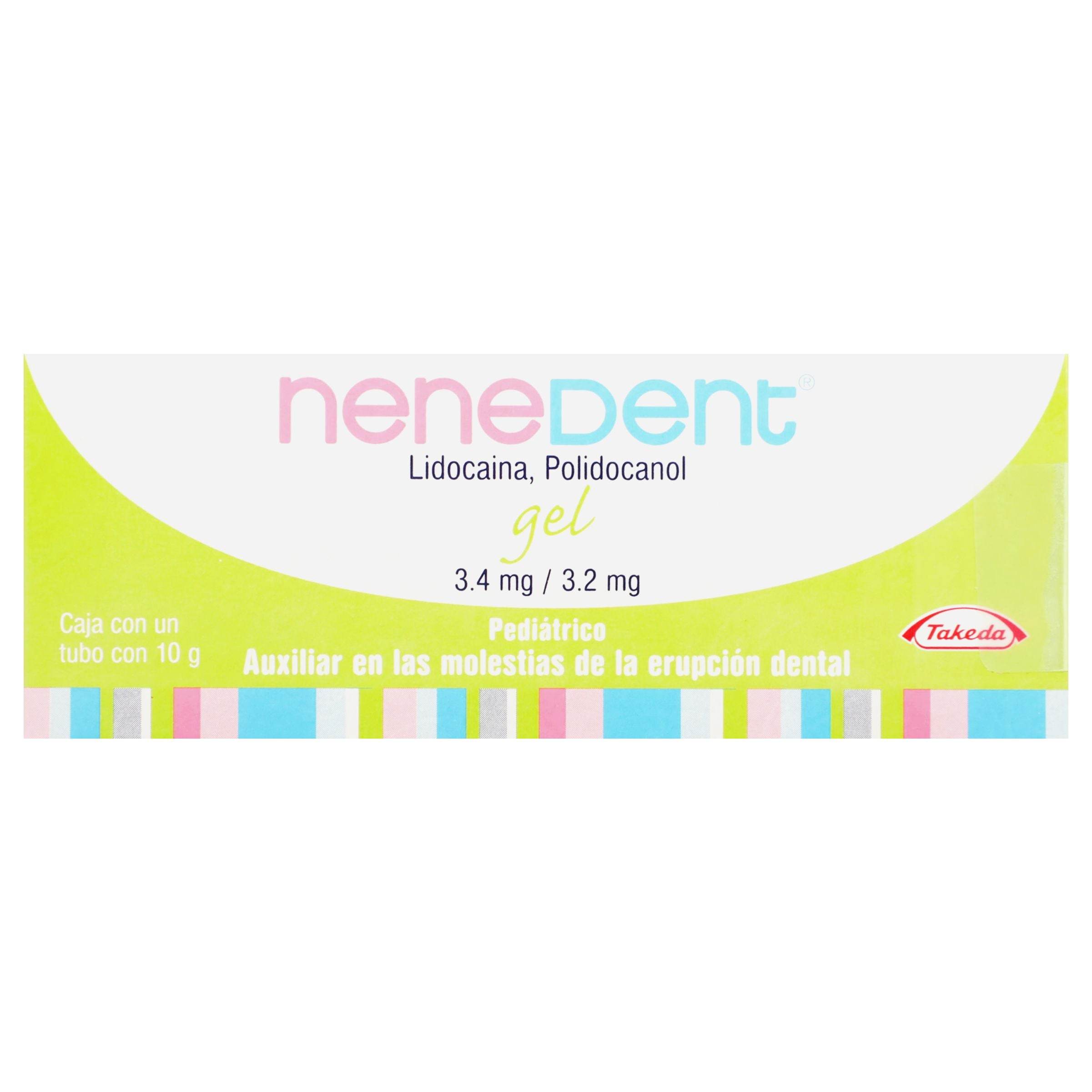 Nenedent (Lidocaina/Polidocanol) Gel 10G 7501092772354