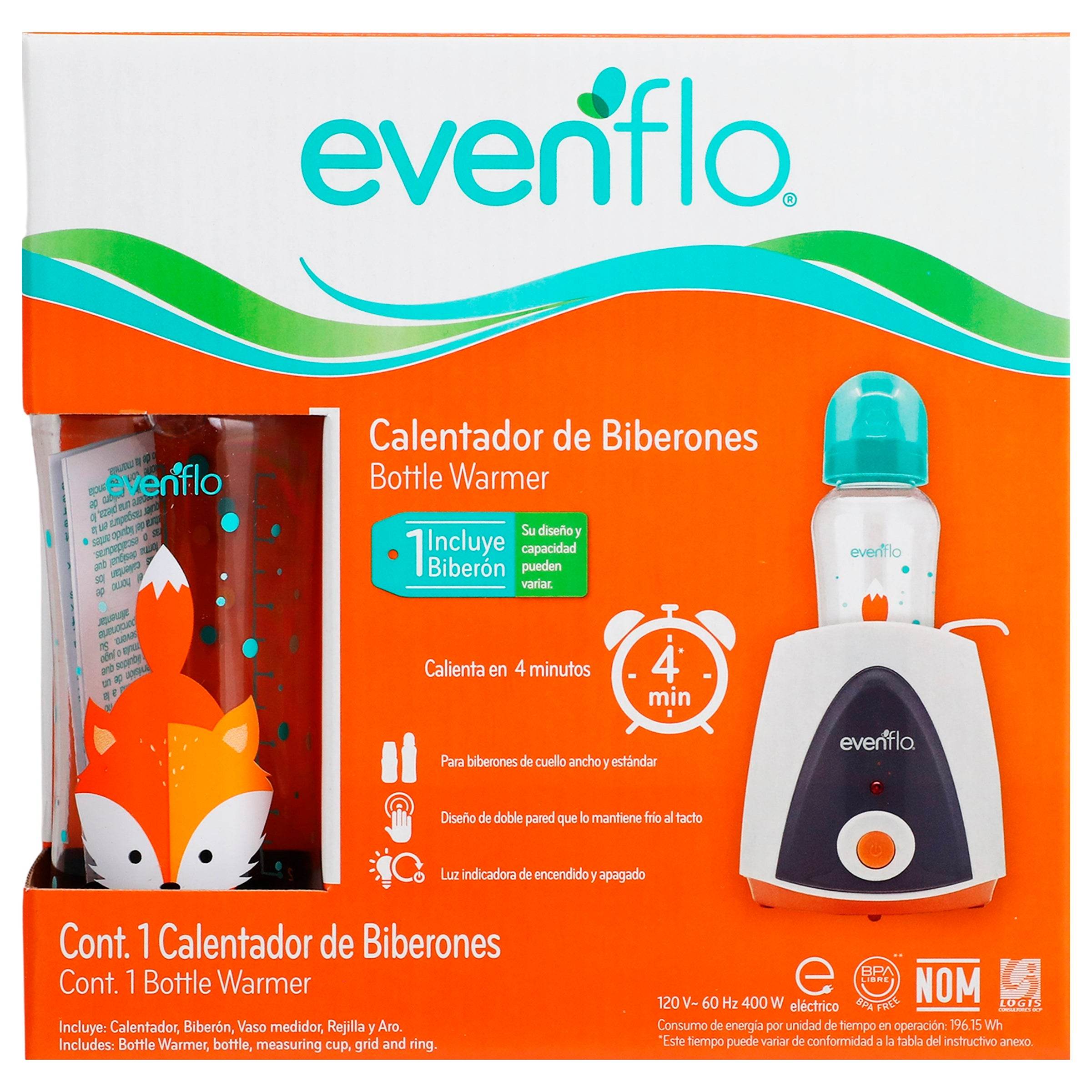 Calentador De Biberones Evenflo 7501027557391