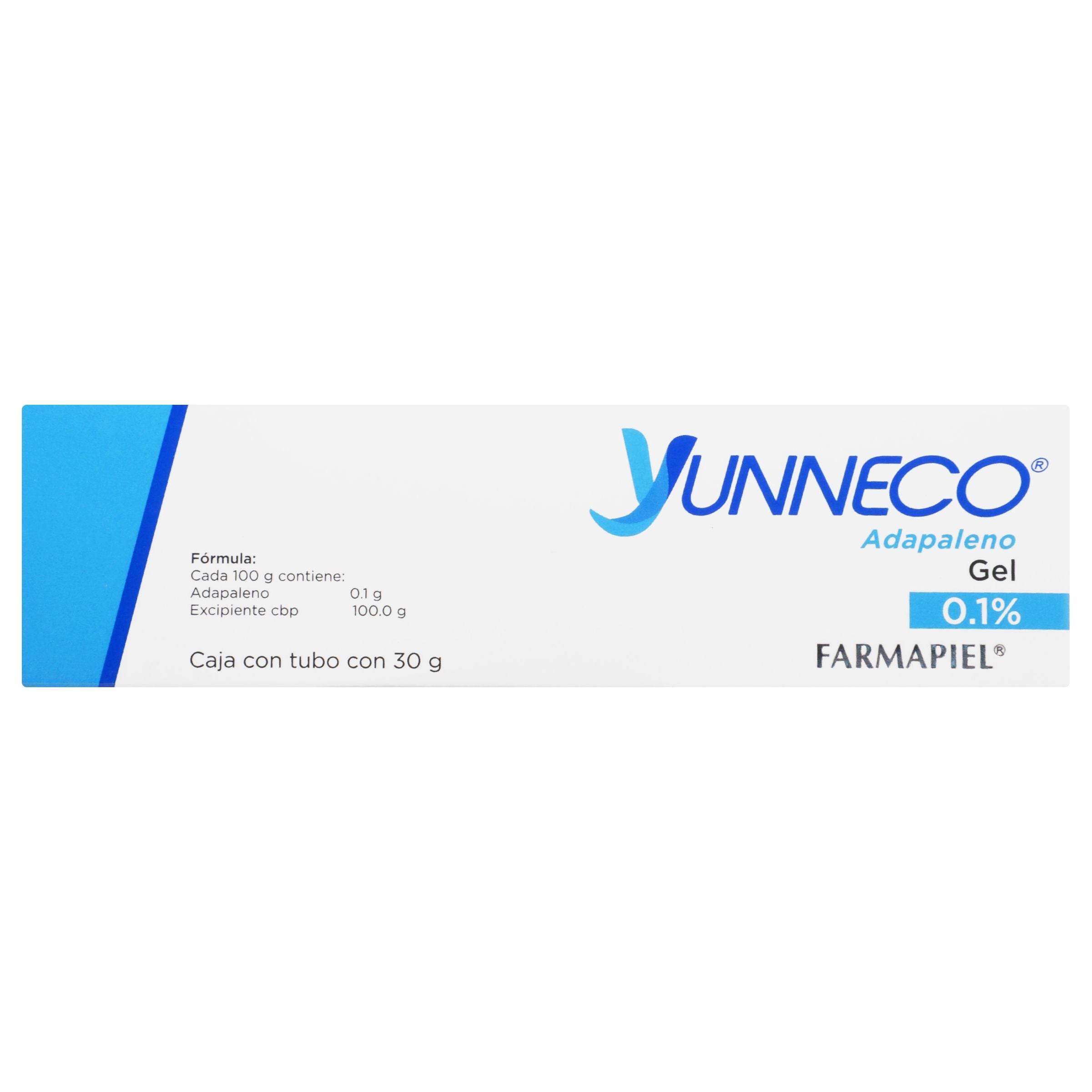 Yunneco Gel 0.1% 30G (Adapaleno) 7502002461320