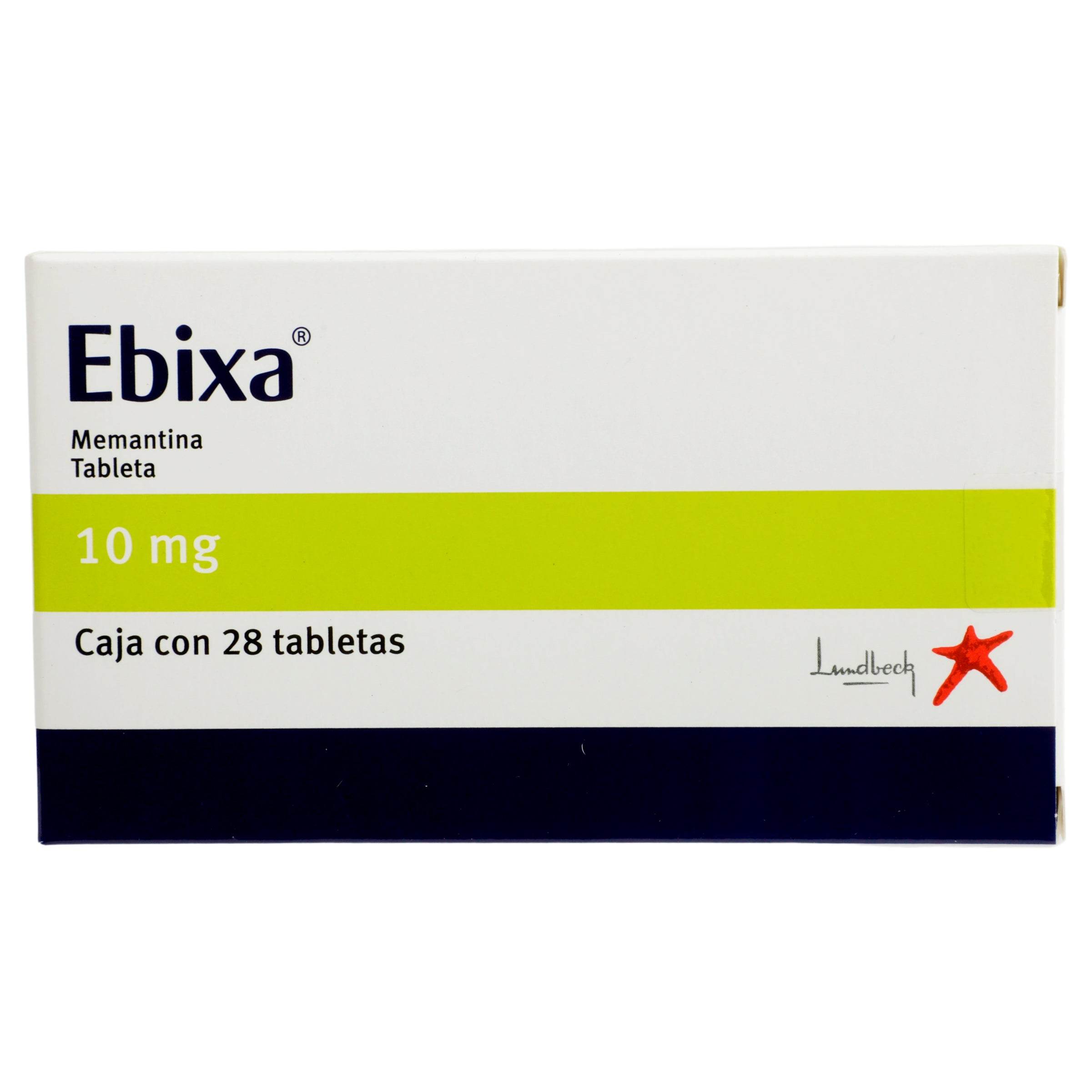 Ebixa 10Mg Con 28 Tabletas (Memantina) 7503003746492