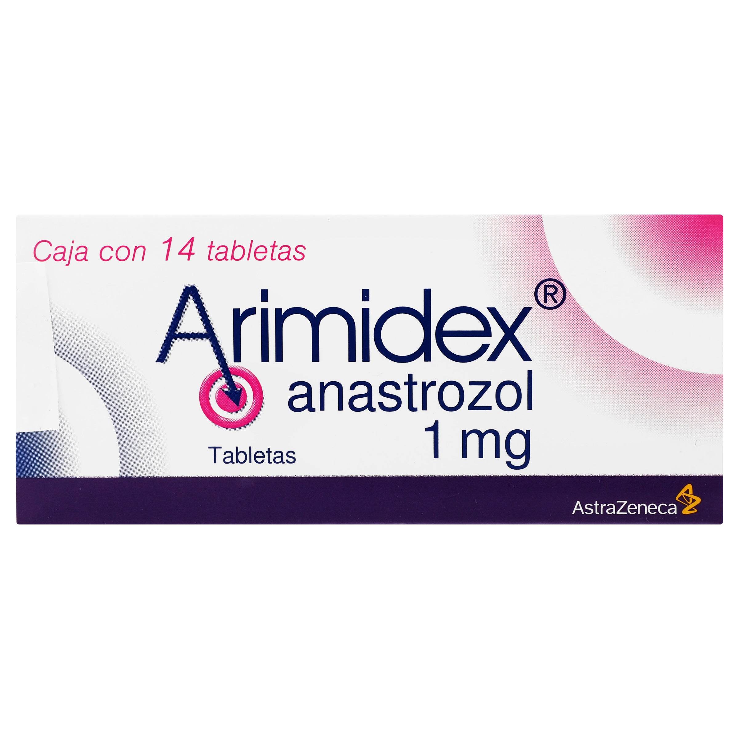 Arimidex 1Mg Con 14 Tabletas (Anastrozol) 7501324403704