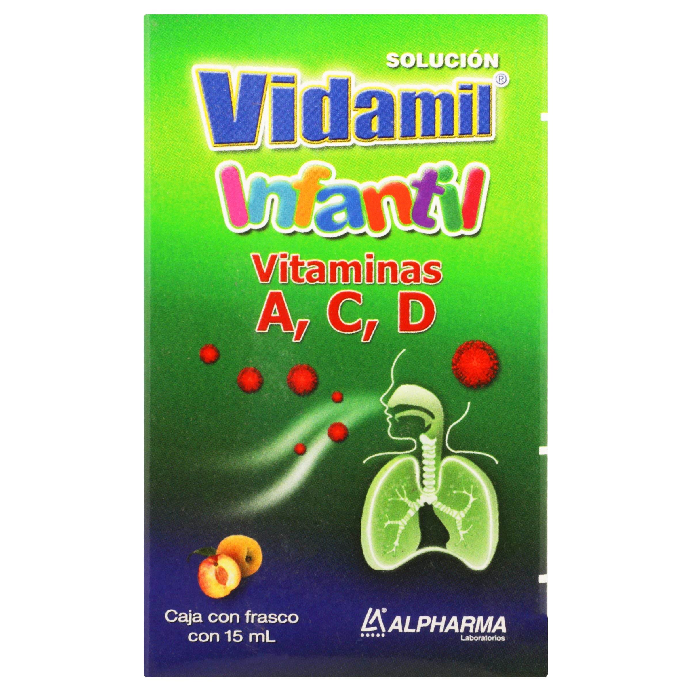 Vidamil Infantil Gotas 15Ml (Vitaminas A/C/D) 7502226291789