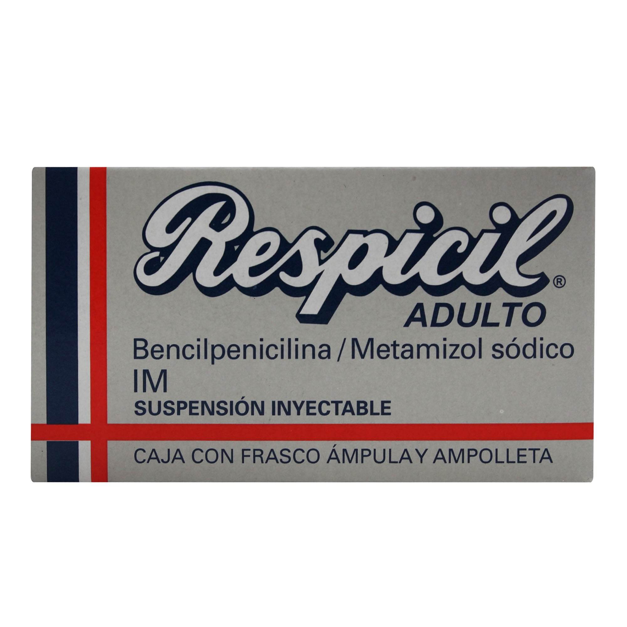 Respicil Ad Frasco 100 000Unid/500Mg 5Ml Ampulas (Bencilpenicilina/Metamizol Sodico) 75005689