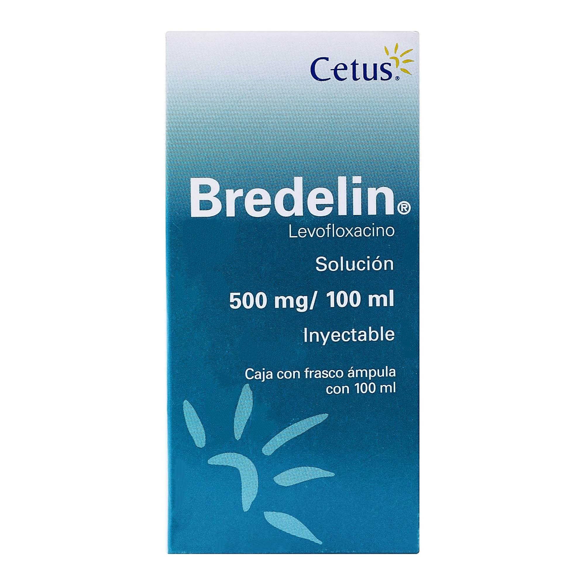 Bredelin Frasco 500Mg/100Ml Con 1 Ampulas (Levofloxacino) 7501314701629