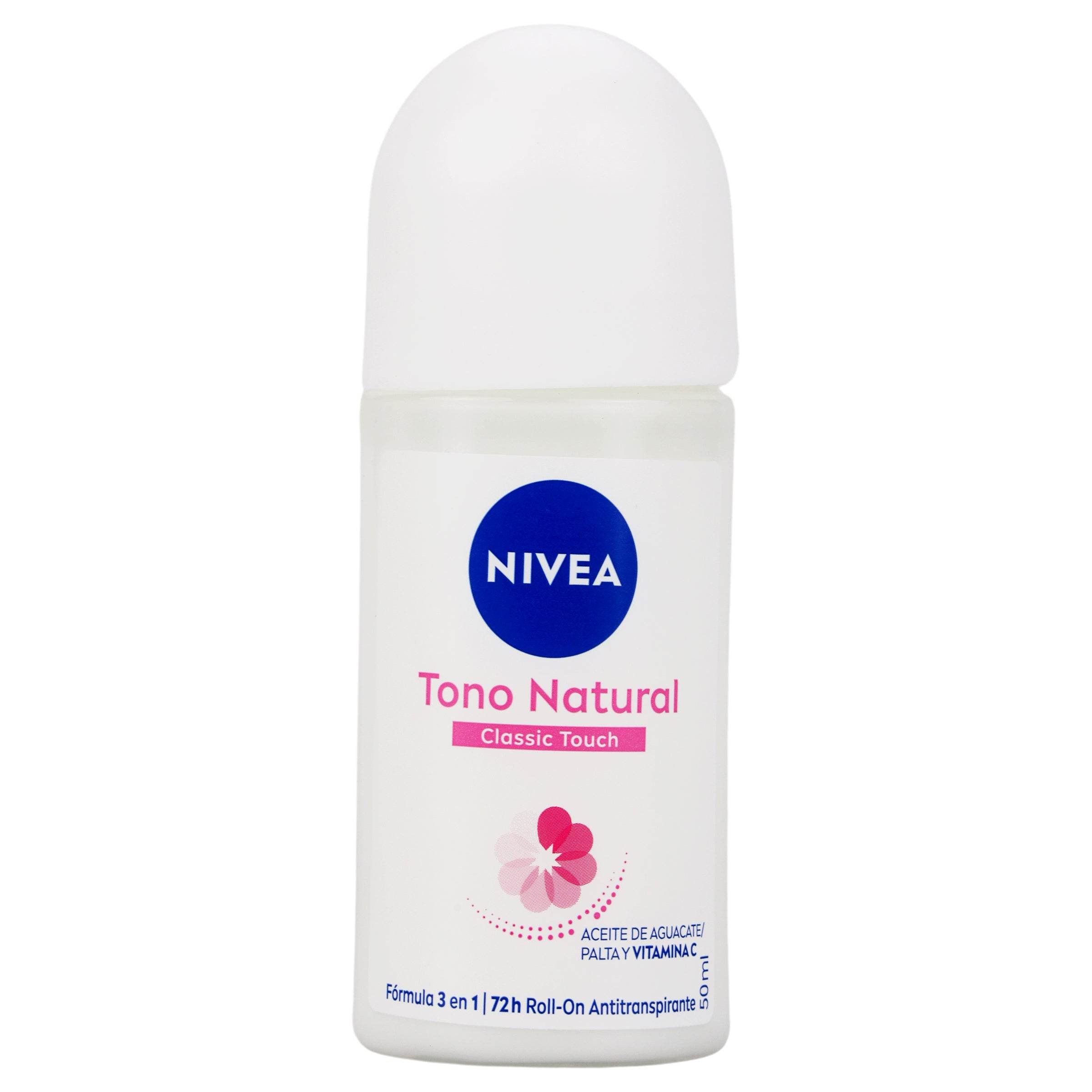 Desodorante Nivea Classic Touch Roll-On 50Ml 4006000058900