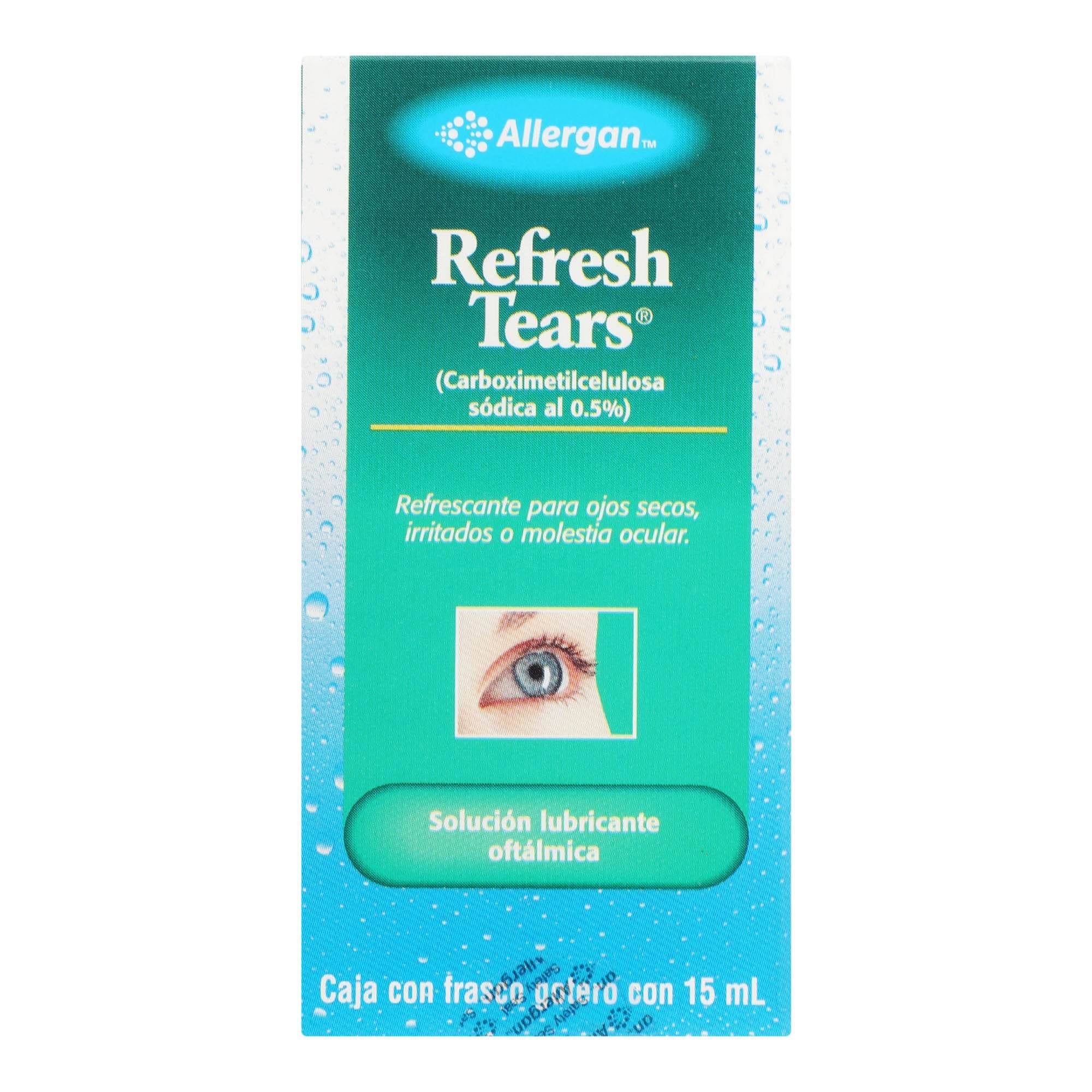 Refresh Tears Gotas 0.5% 15Ml (Carboximetilcelulosa) 7501201490797
