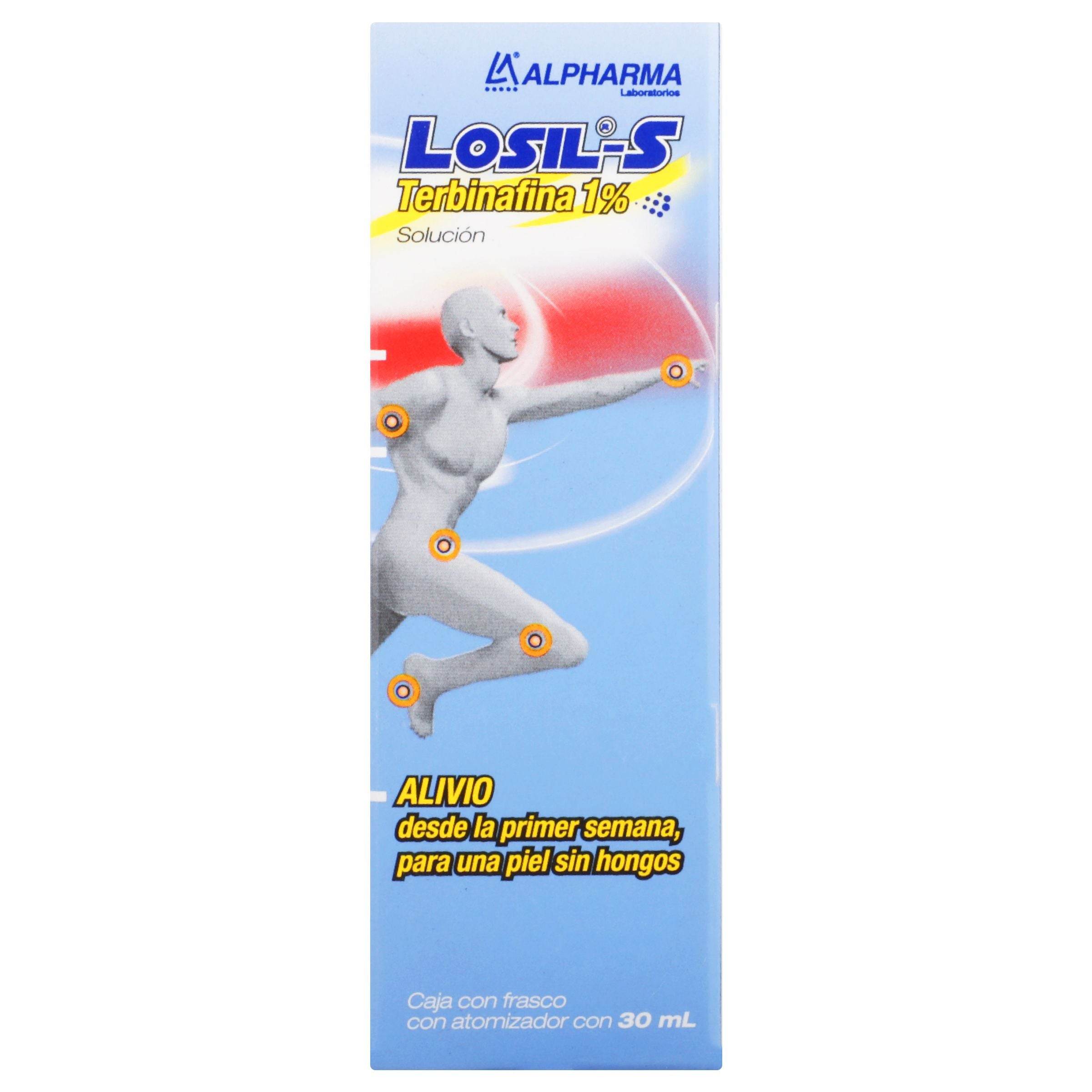 Losil-S Solución Topica 1% 30Ml (Terbinafina) 7503004908998