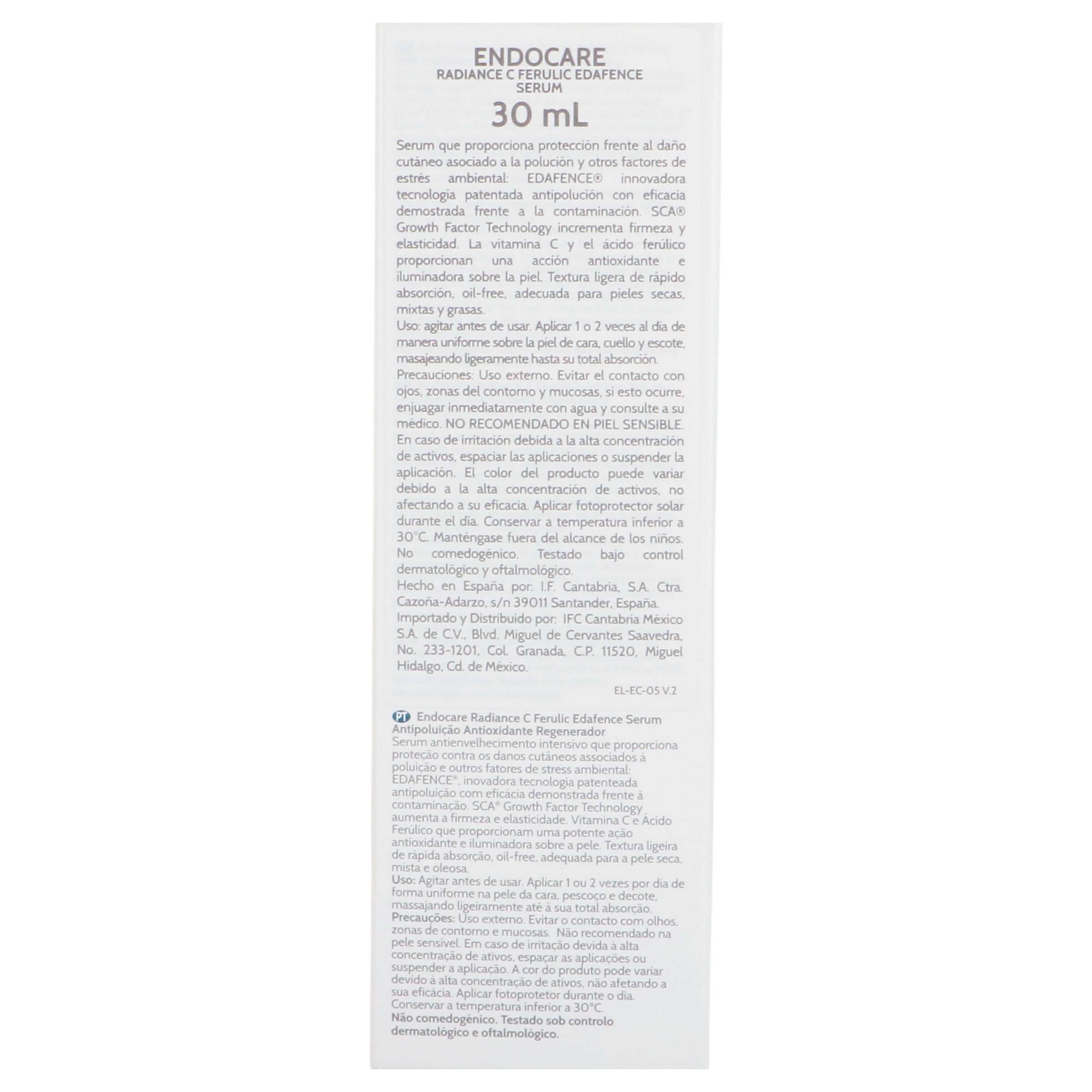 Serum Endocare Radiance C Ferulic 30 Ml 8436574361032