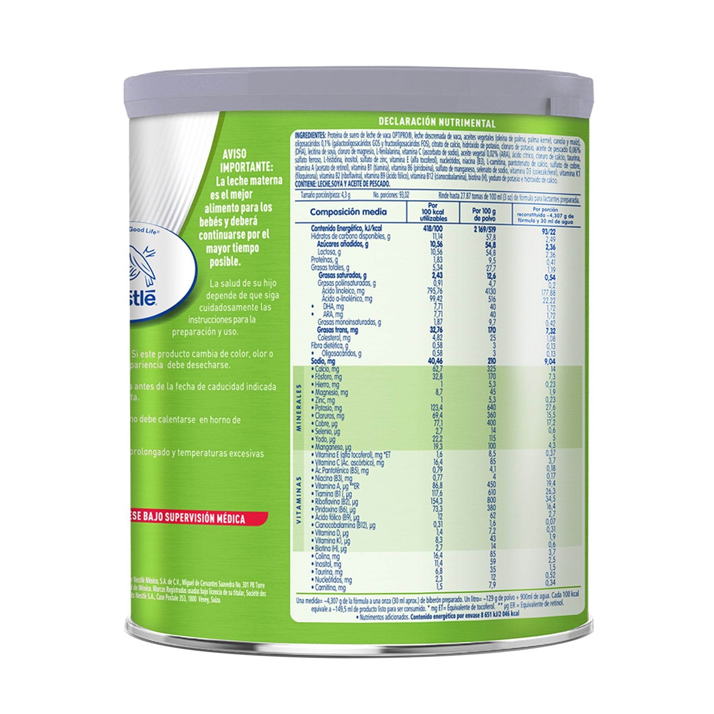 Nan Expert Pro Prebio Ae Etapa 1 Lata 400G 7501059278578