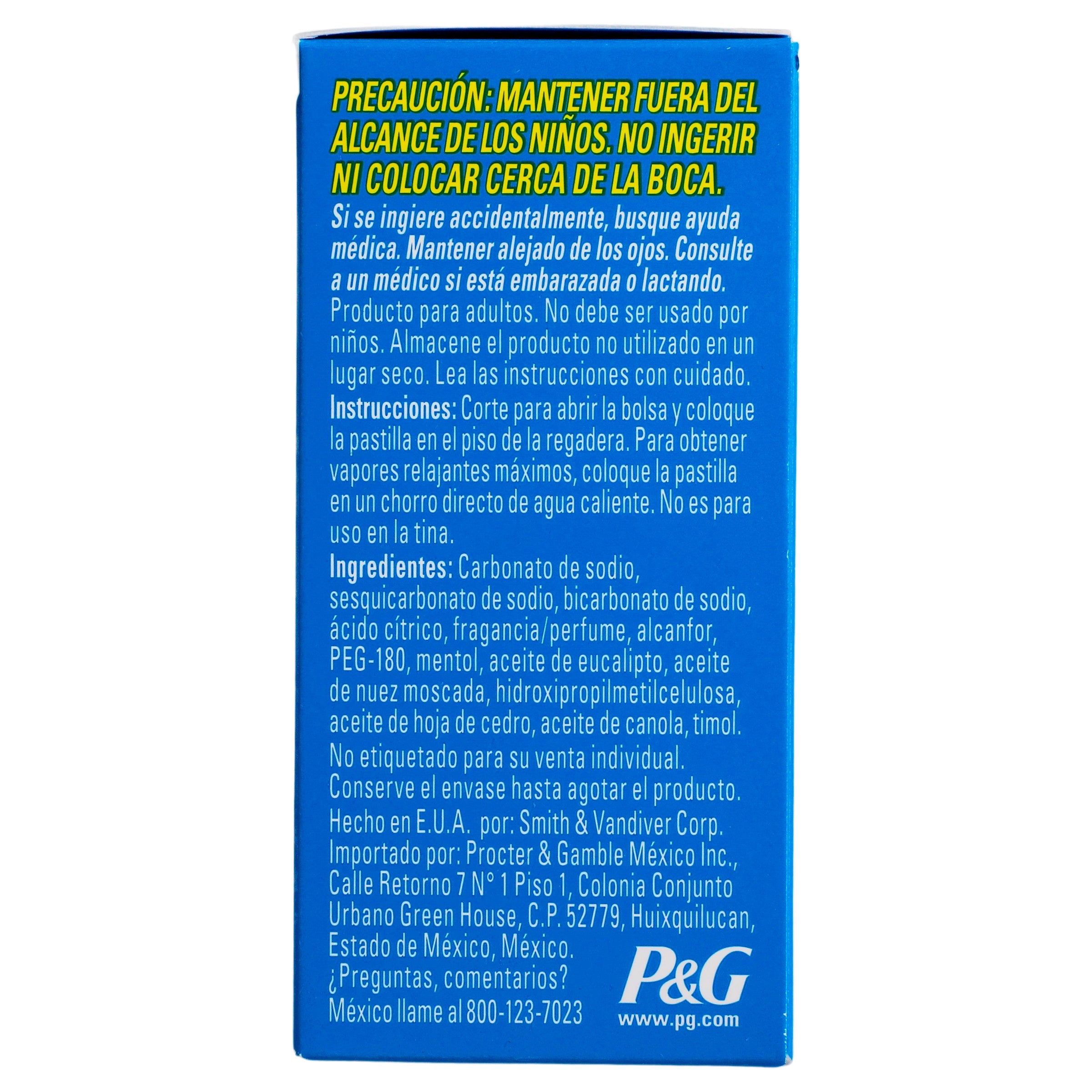 Vaposhower Vapor Relajante 3 Past 7500435152976