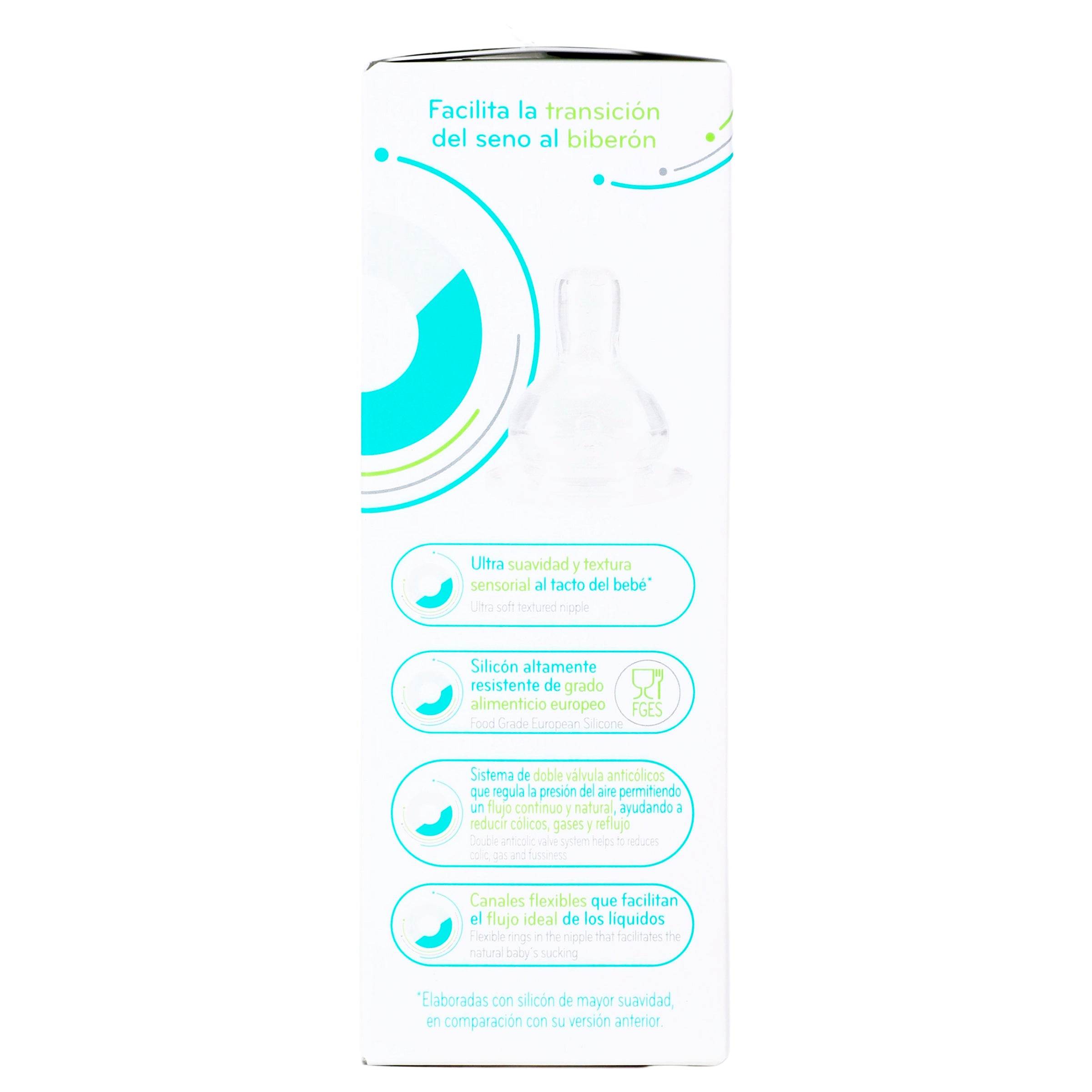 Biberon Advance Flujo Lento 4Oz Avent 7501027511317