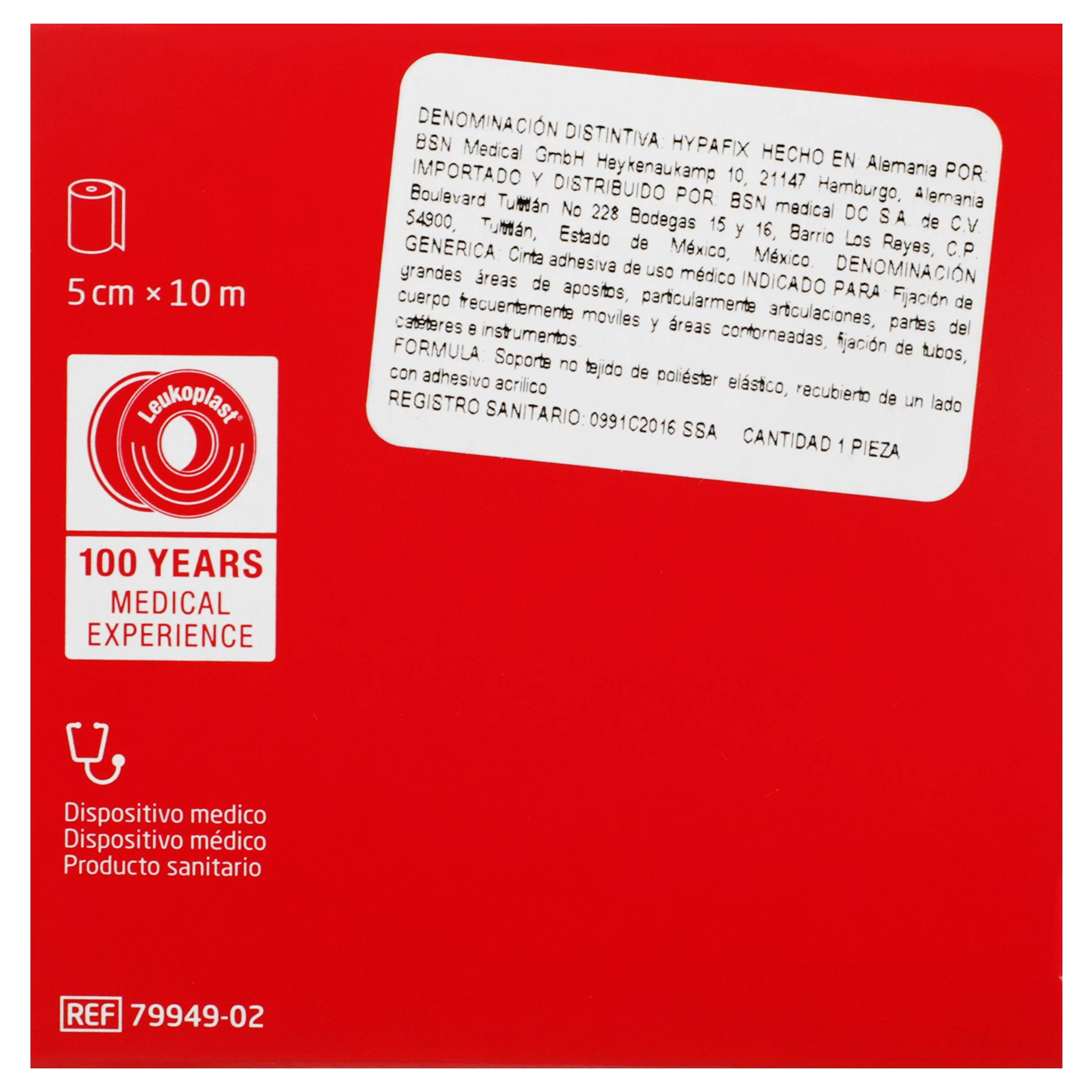Gasa Adhesiva Para Apósitos Hypafix 5Cmx10M 4042809591323