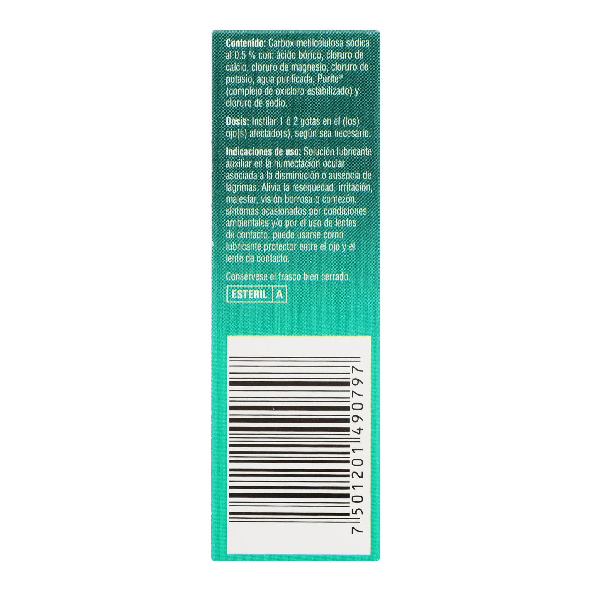 Refresh Tears Gotas 0.5% 15Ml (Carboximetilcelulosa) 7501201490797