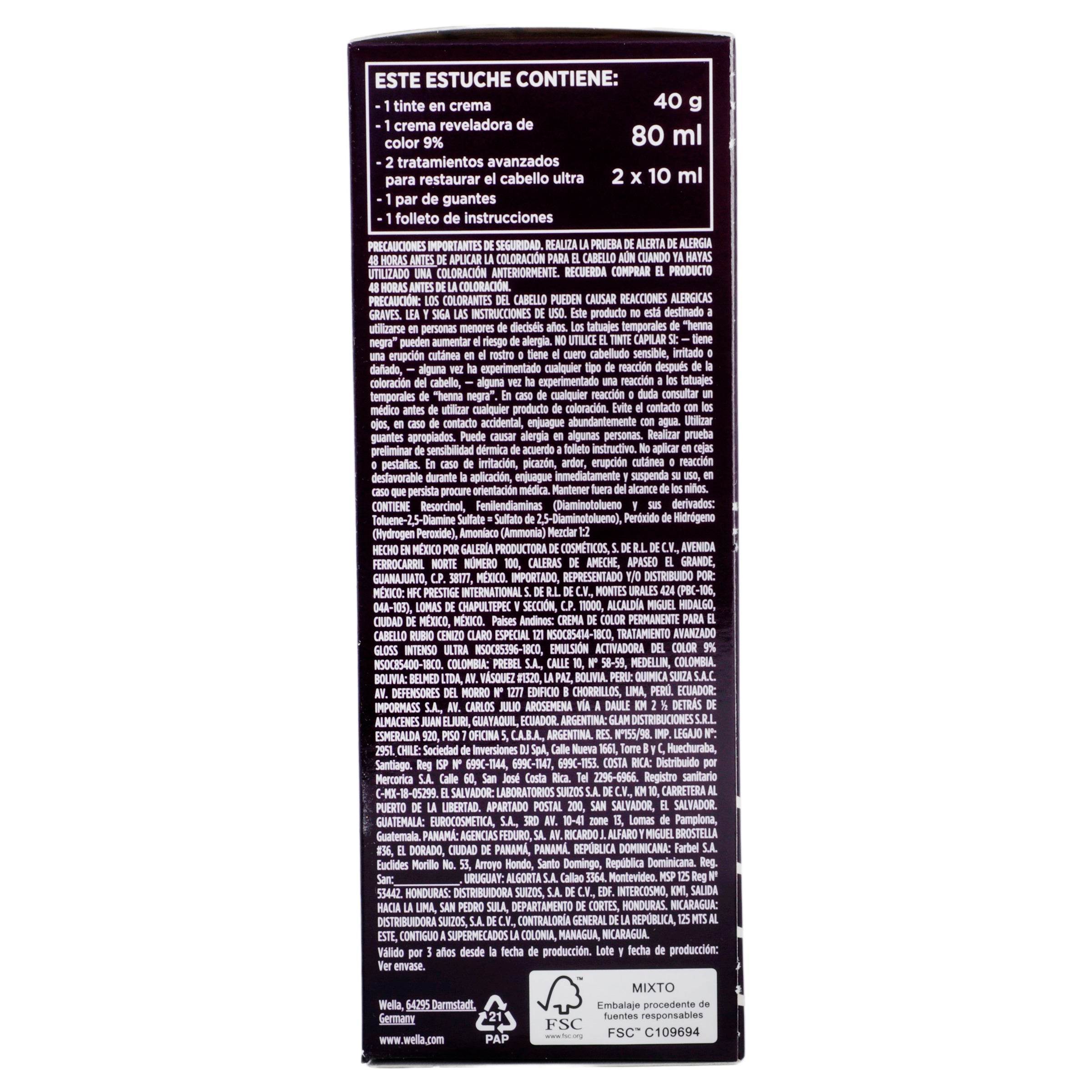 Tinte Koleston Rubio Claro 121 3614225109065