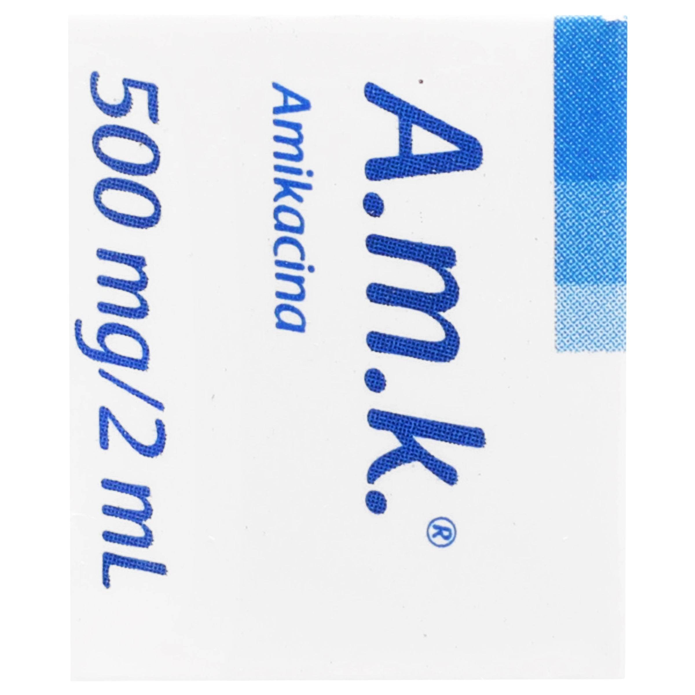 Amk 500Mg 2Ml Con 1 Ampulas (Amikacina) 7501125105135
