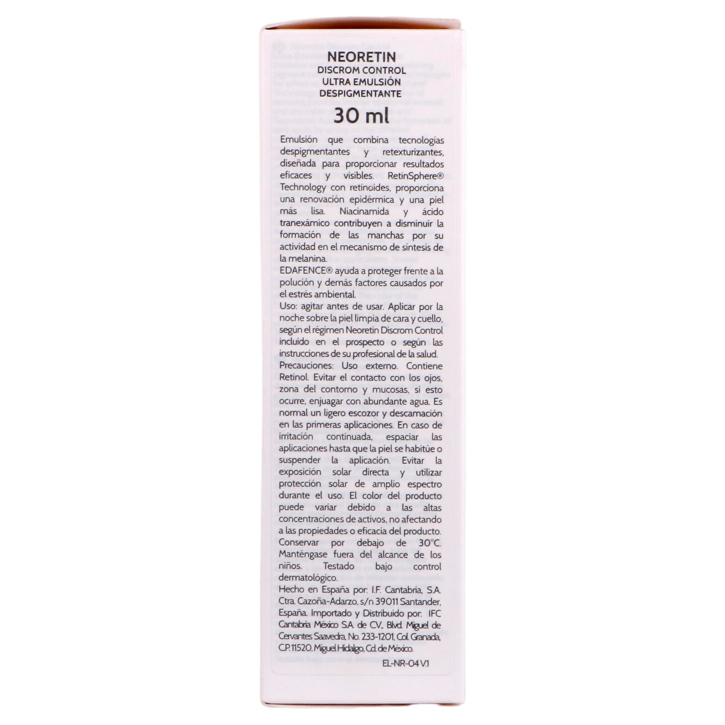 Neoretin Despigmentante Ultra 30 Ml Emul 8470001894342