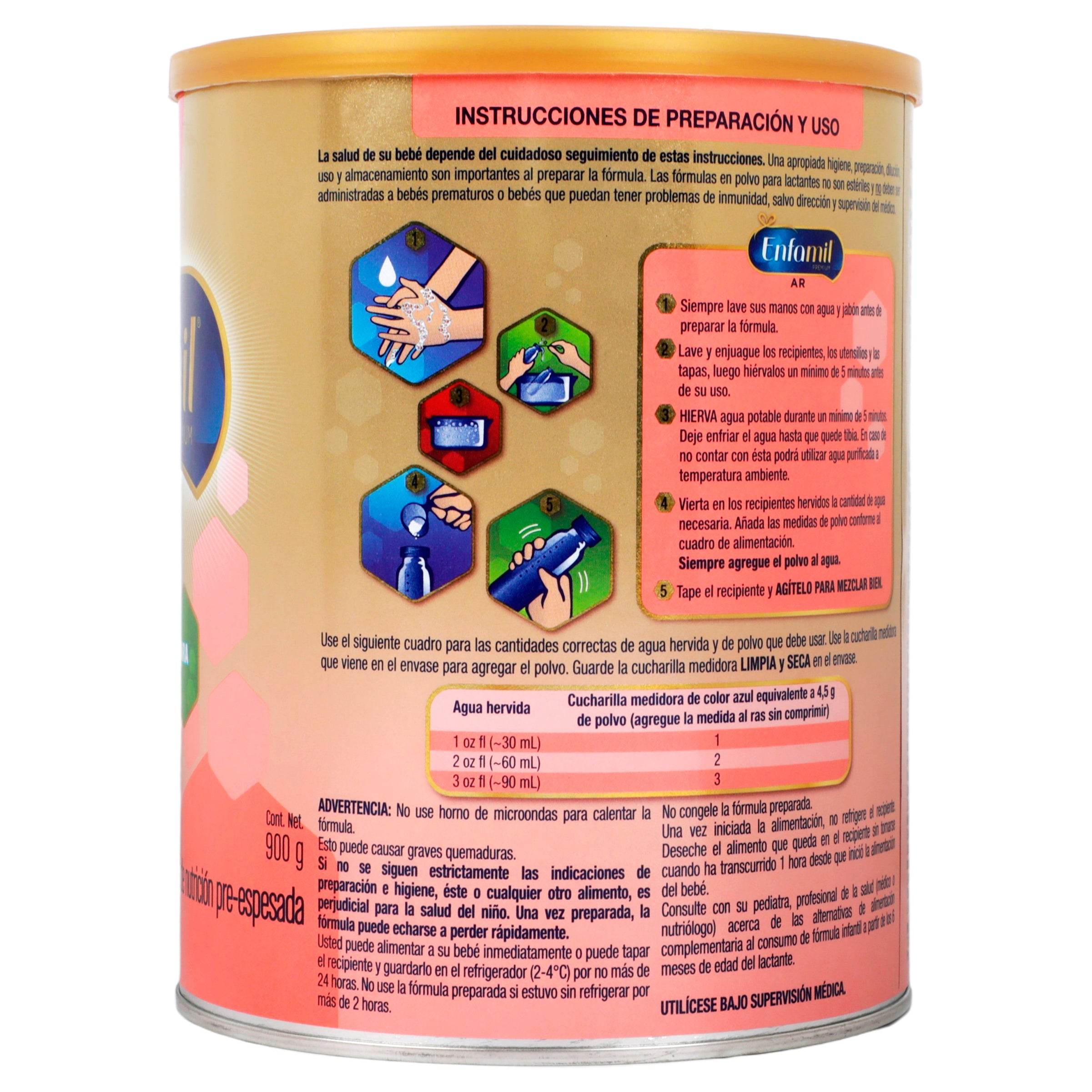 Enfamil Pro Select Ar Etapa 1 Lata 900G 7506205805035