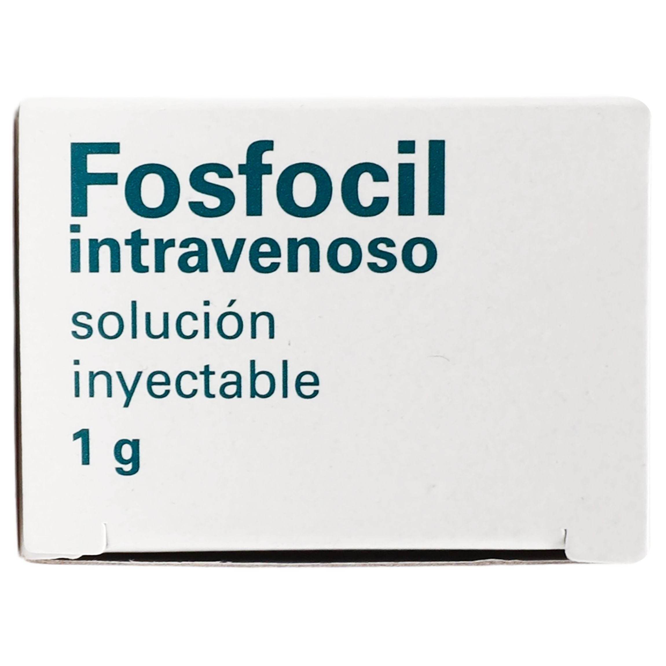 Fosfocil Iv 1G Con 1 Ampulas (Fosfomicina) 7501314701735
