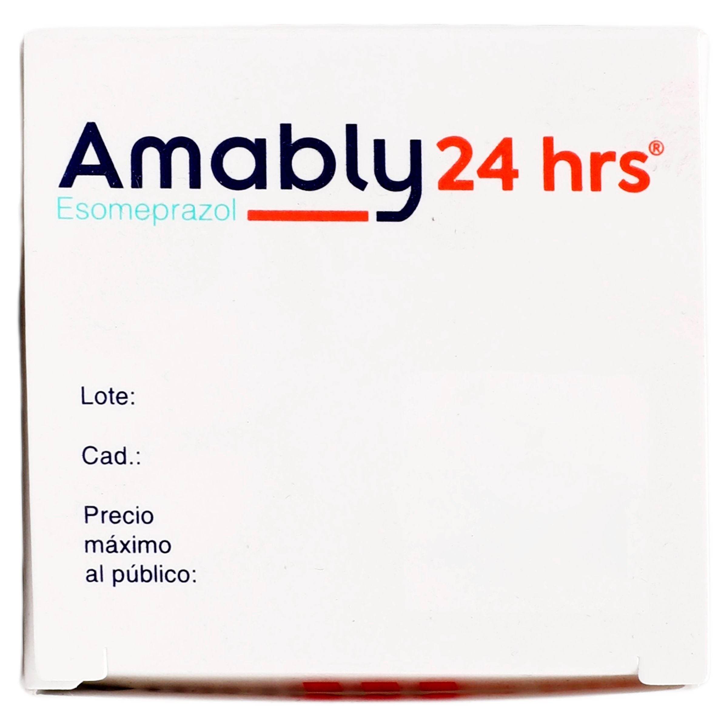 Amably 20Mg Con 14 Capsulas (Esomeprazol) 7501300421487