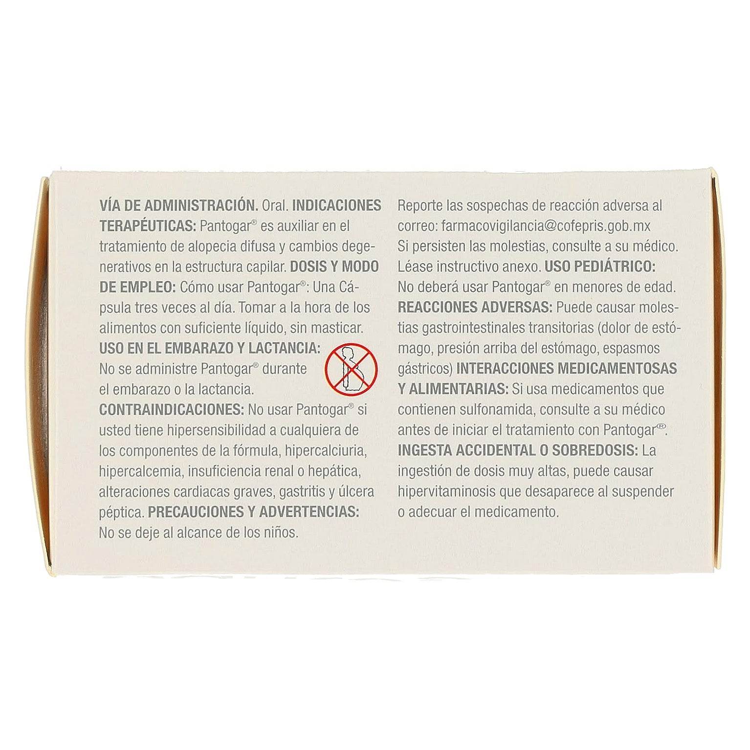 Pantogar Tabletas Caja Con 90 4046222740542