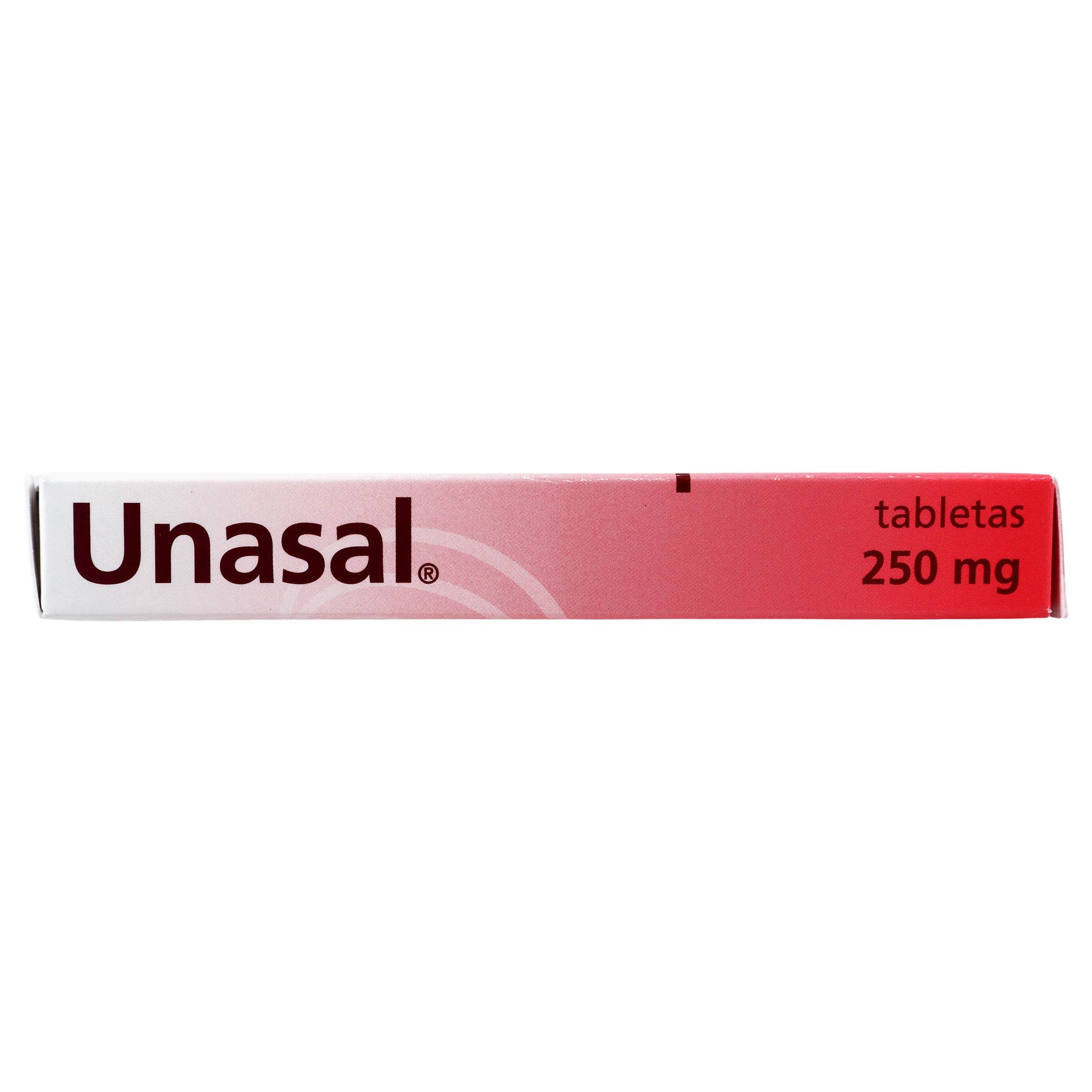Unasal 250Mg Con 10 Tabletas (Terbinafina) 7501314701216