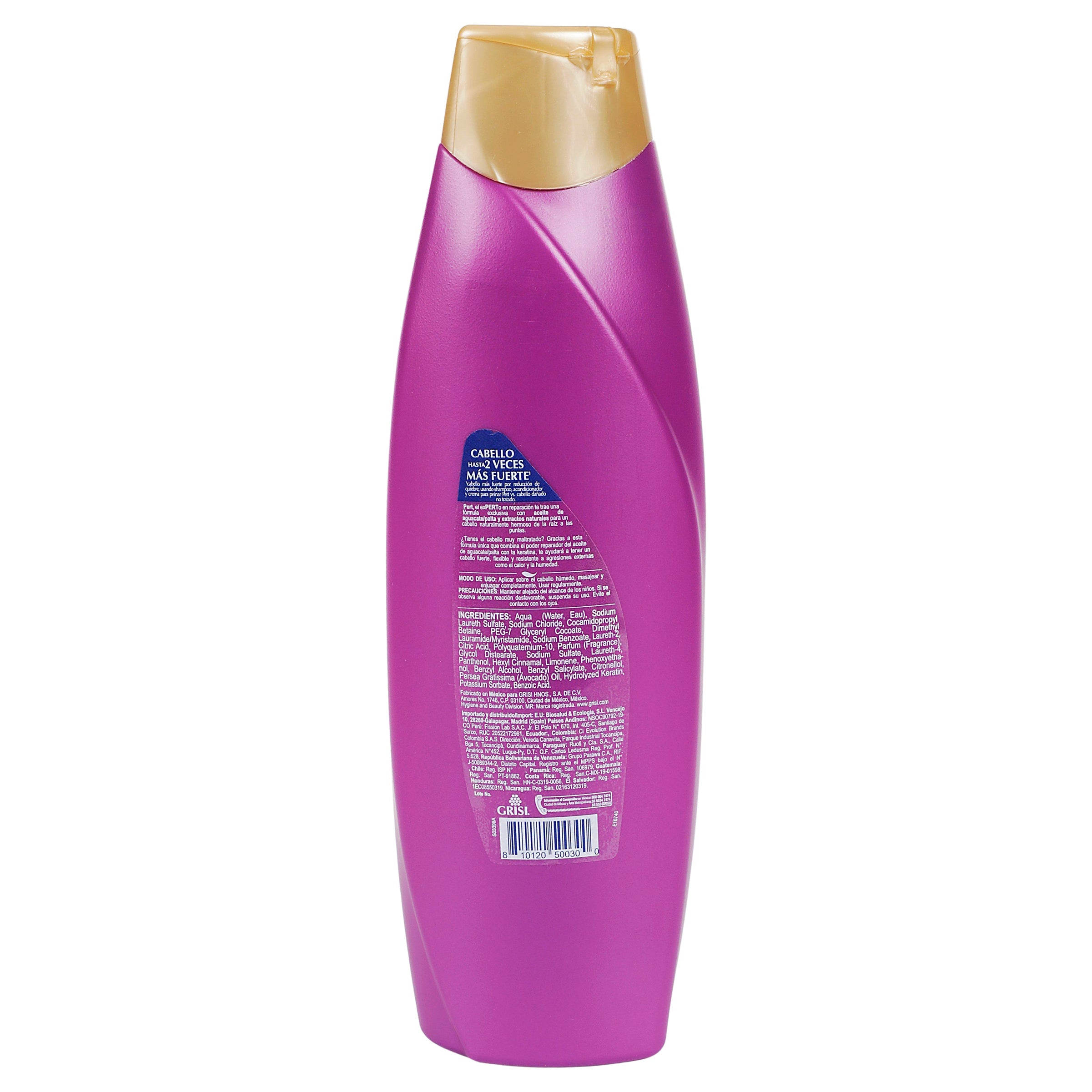 Shampoo Pert Fuerza Keratina 650 Ml 810120500300