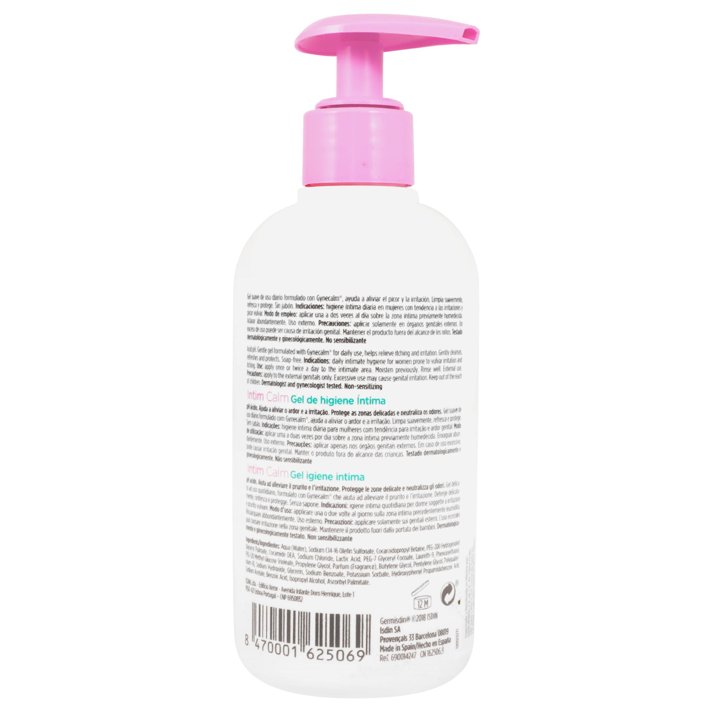 Isdin Germisdin Calmante Intimo 250 Ml Gel 8470001625069