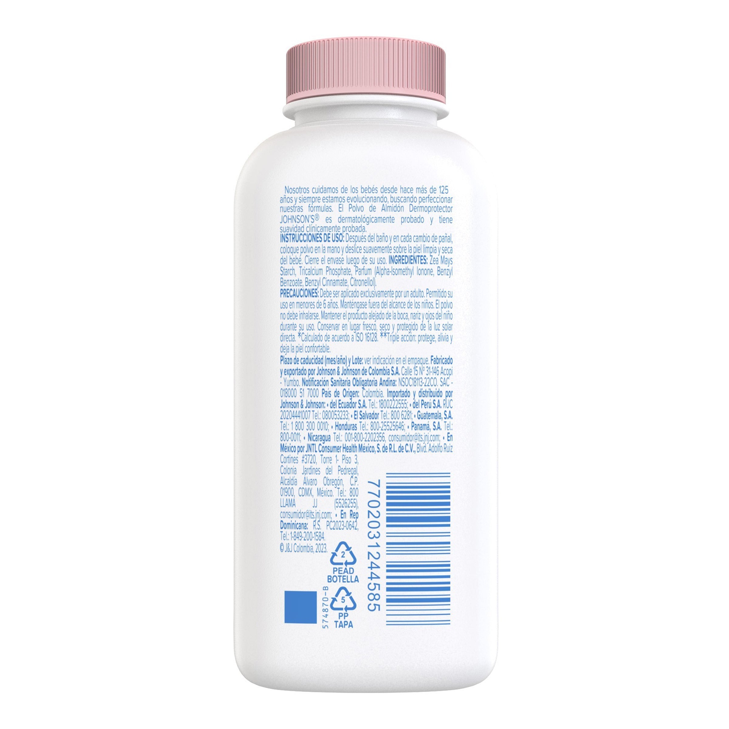 Talco Johnsons Baby 100 Gr 7702031244585