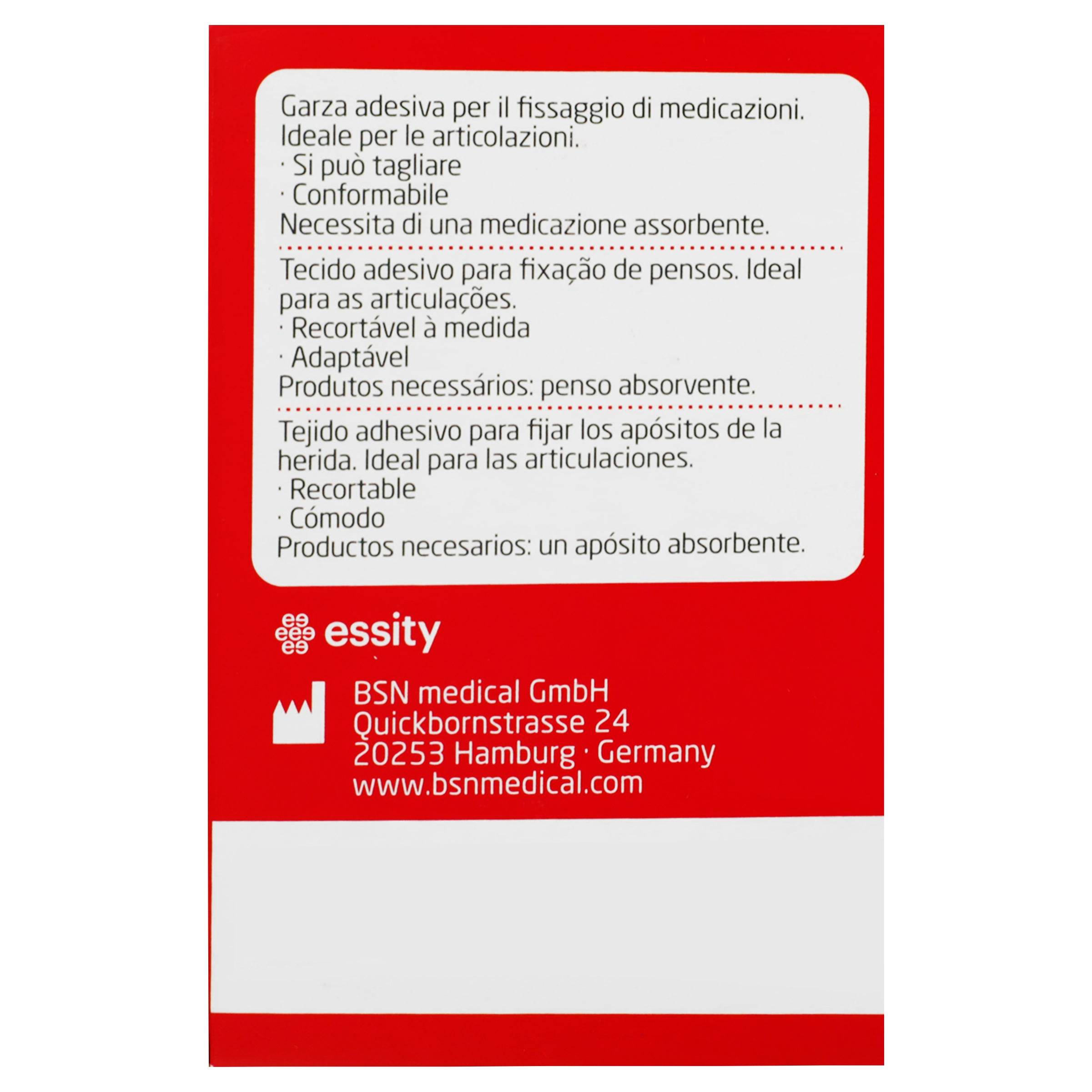 Gasa Adhesiva Para Apósitos Hypafix 5Cmx10M 4042809591323