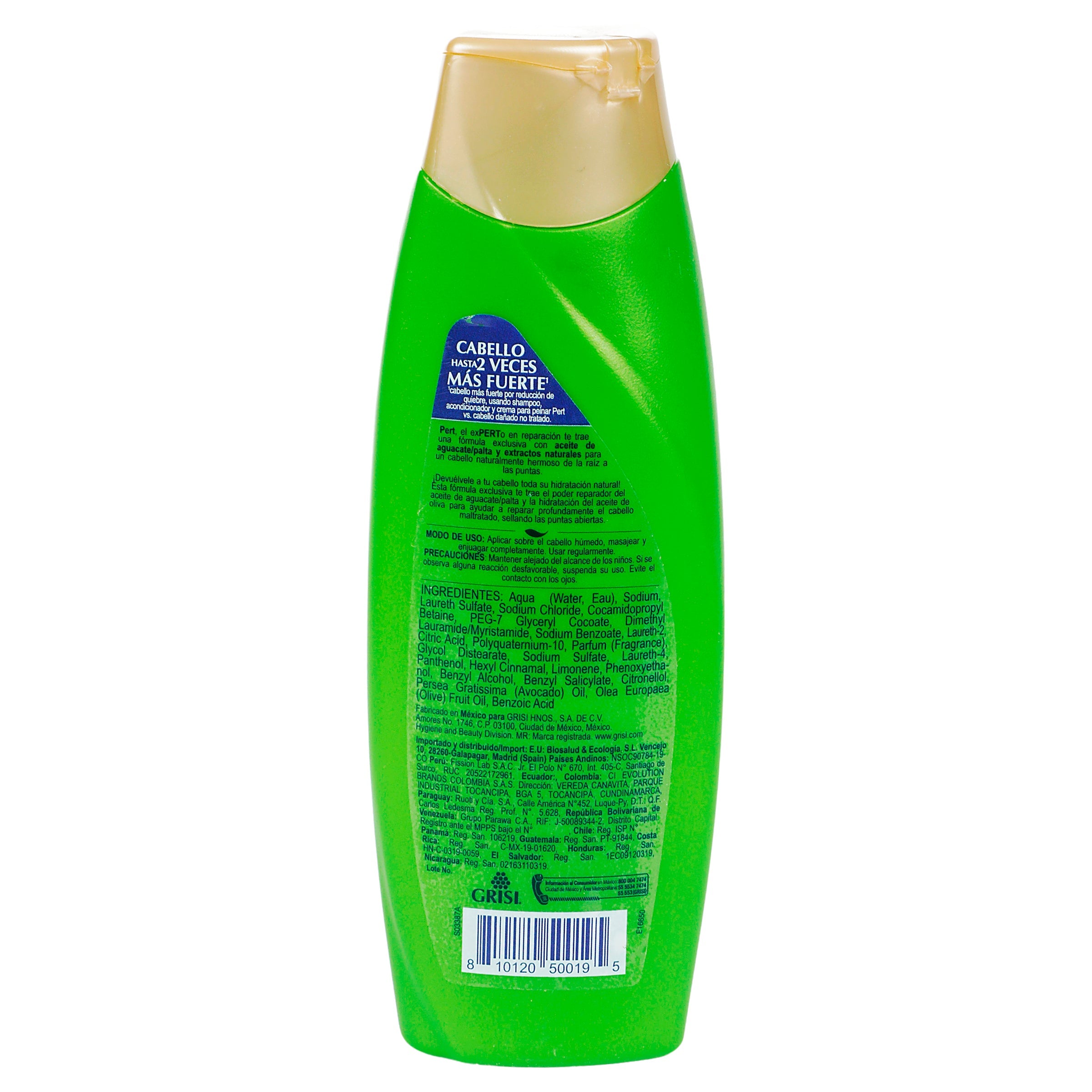 Shampoo Pert Aceite-Olivo 180 Ml 810120500195