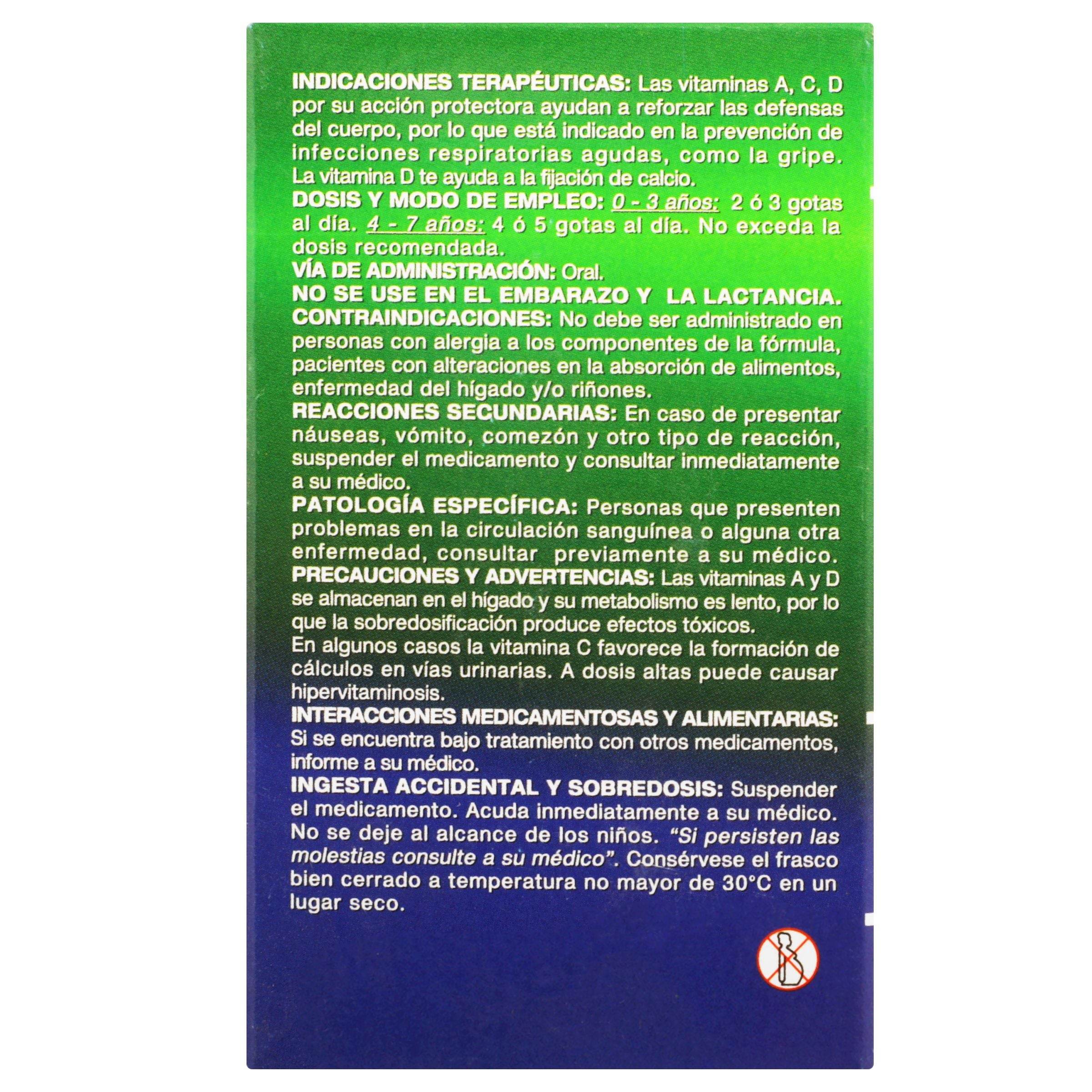 Vidamil Infantil Gotas 15Ml (Vitaminas A/C/D) 7502226291789